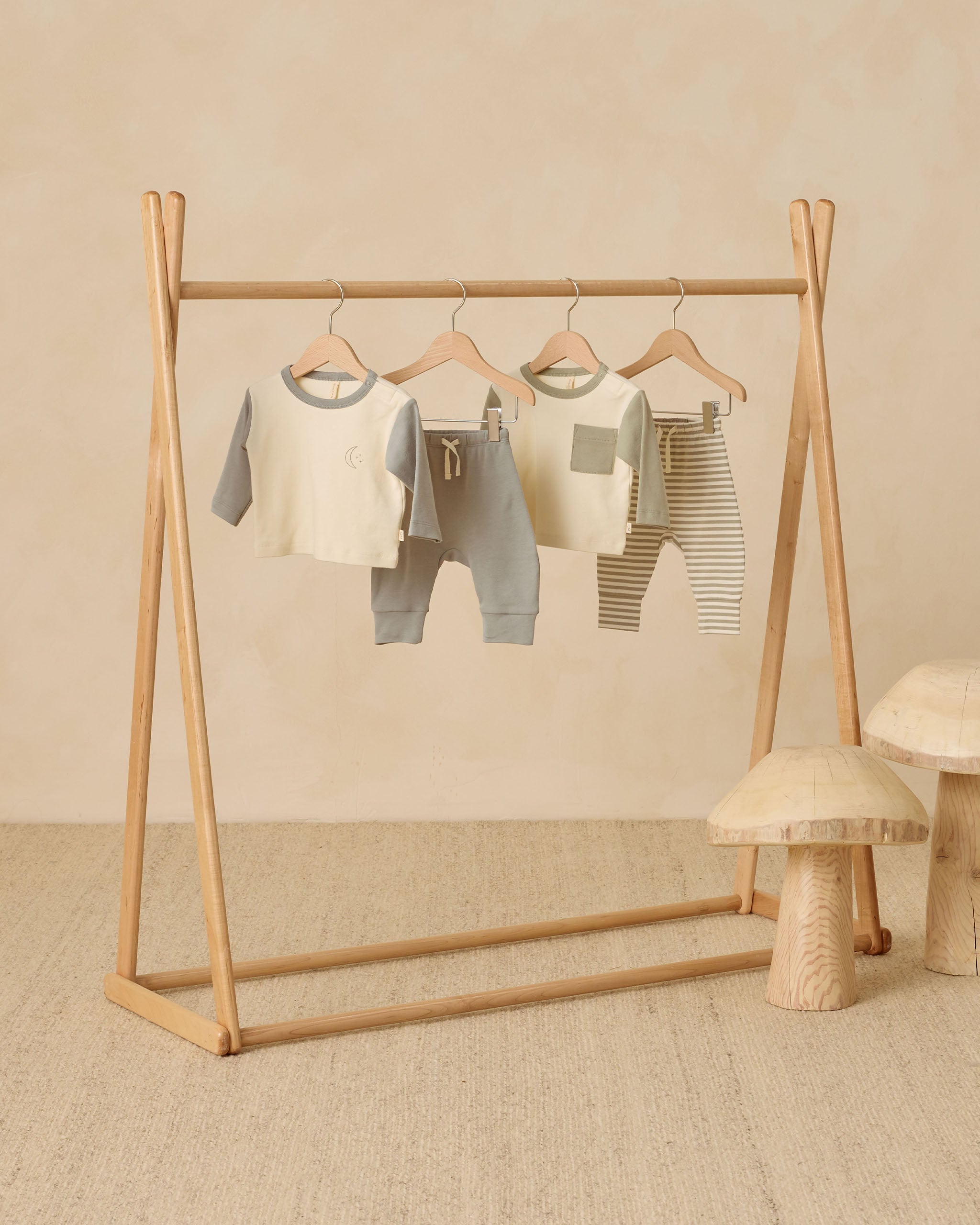 Long Sleeve Raglan Tee || Fern