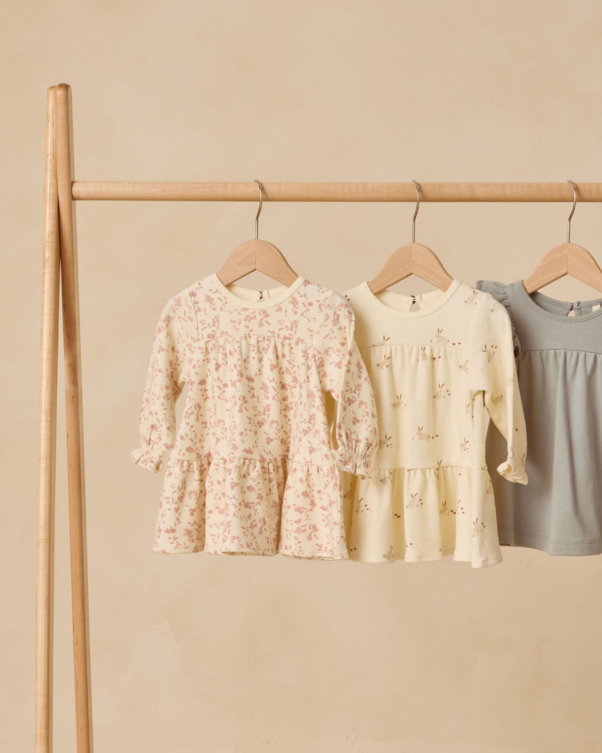 Tiered Jersey Dress || Bunnies