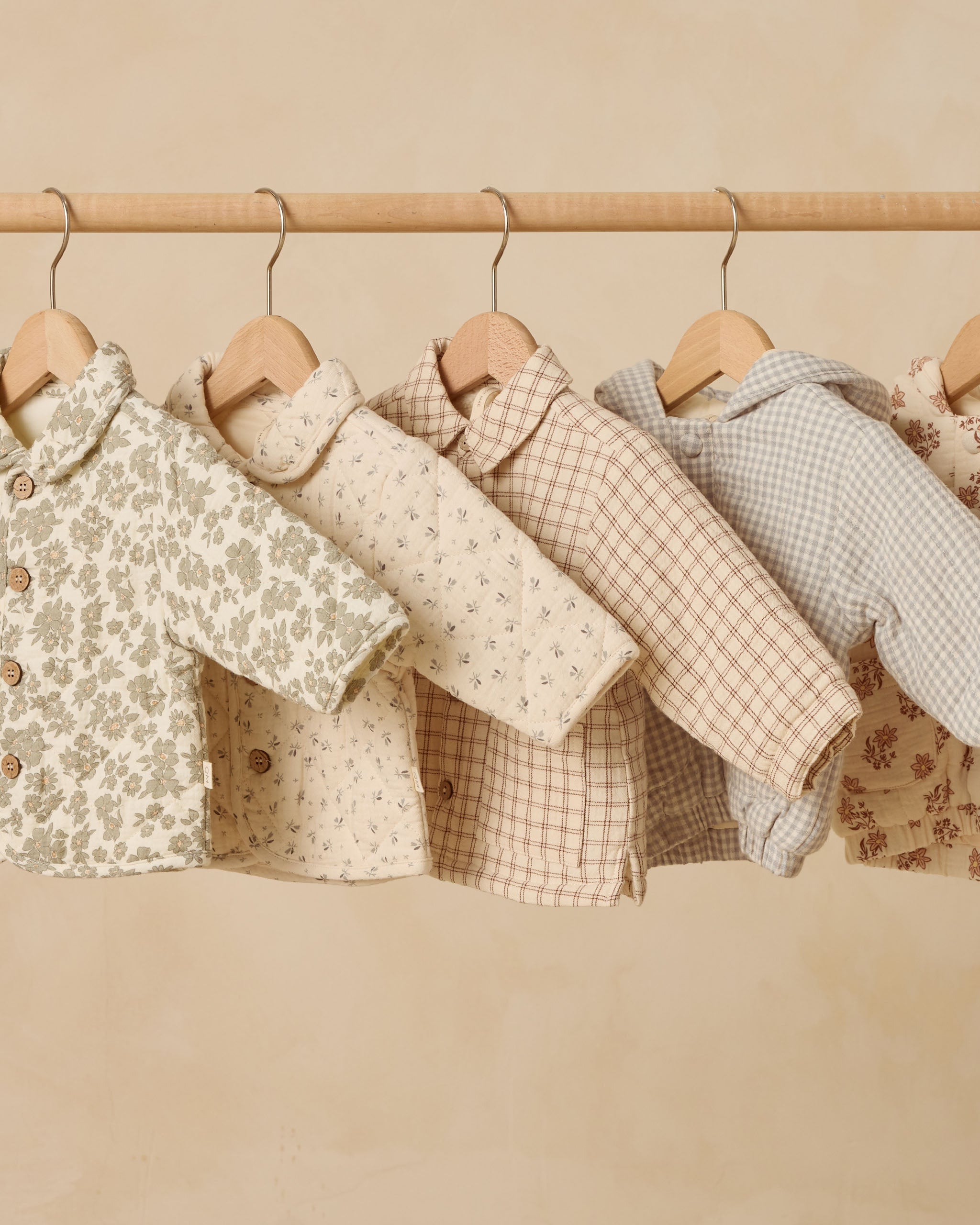 Quilted Jacket || Bluebell