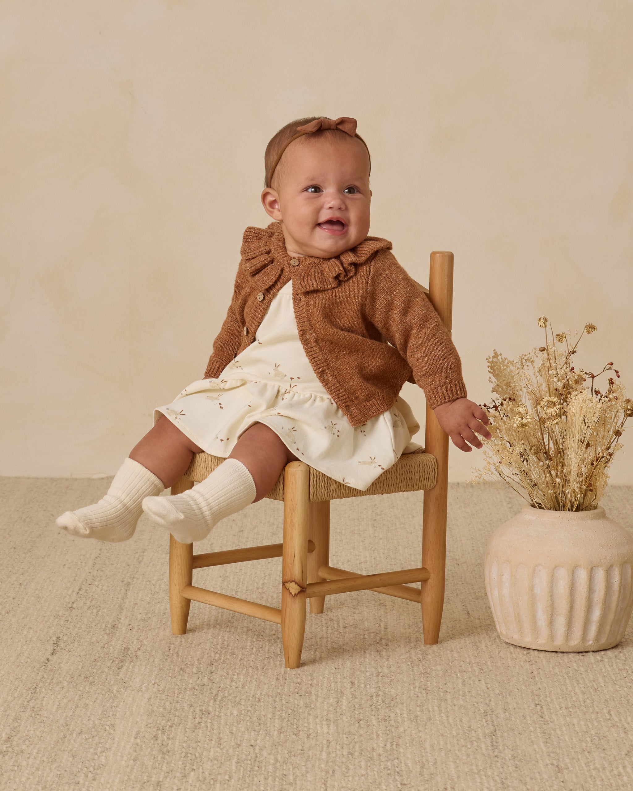 Tiered Jersey Dress || Bunnies