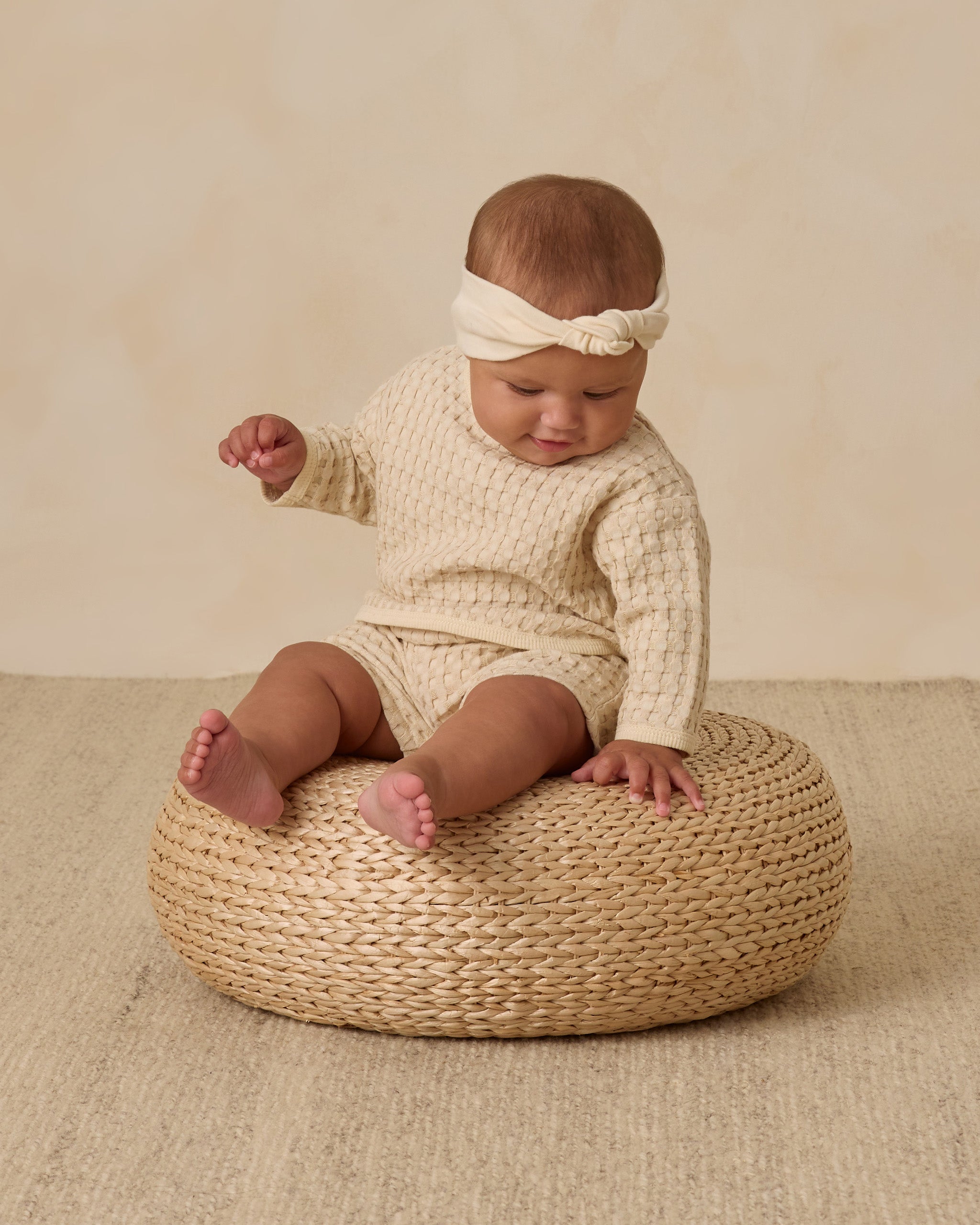 Knotted Headband || Natural