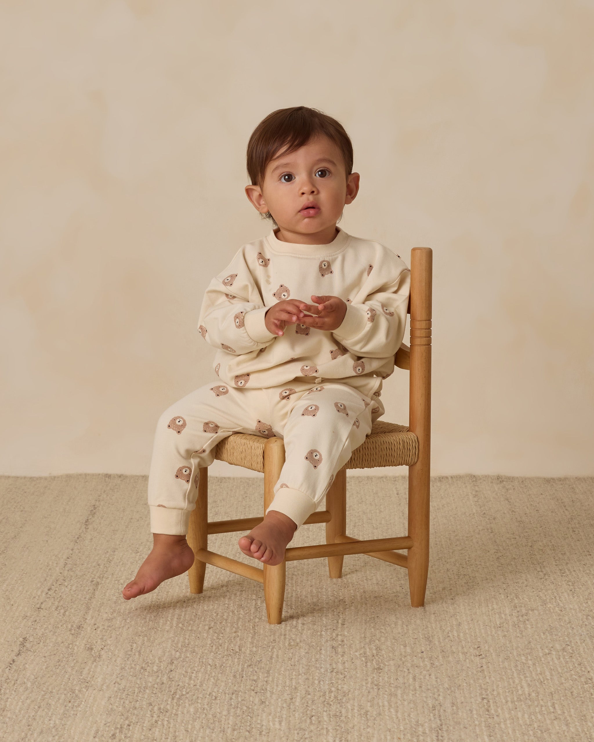 Relaxed Sweatpant || Brown Bear