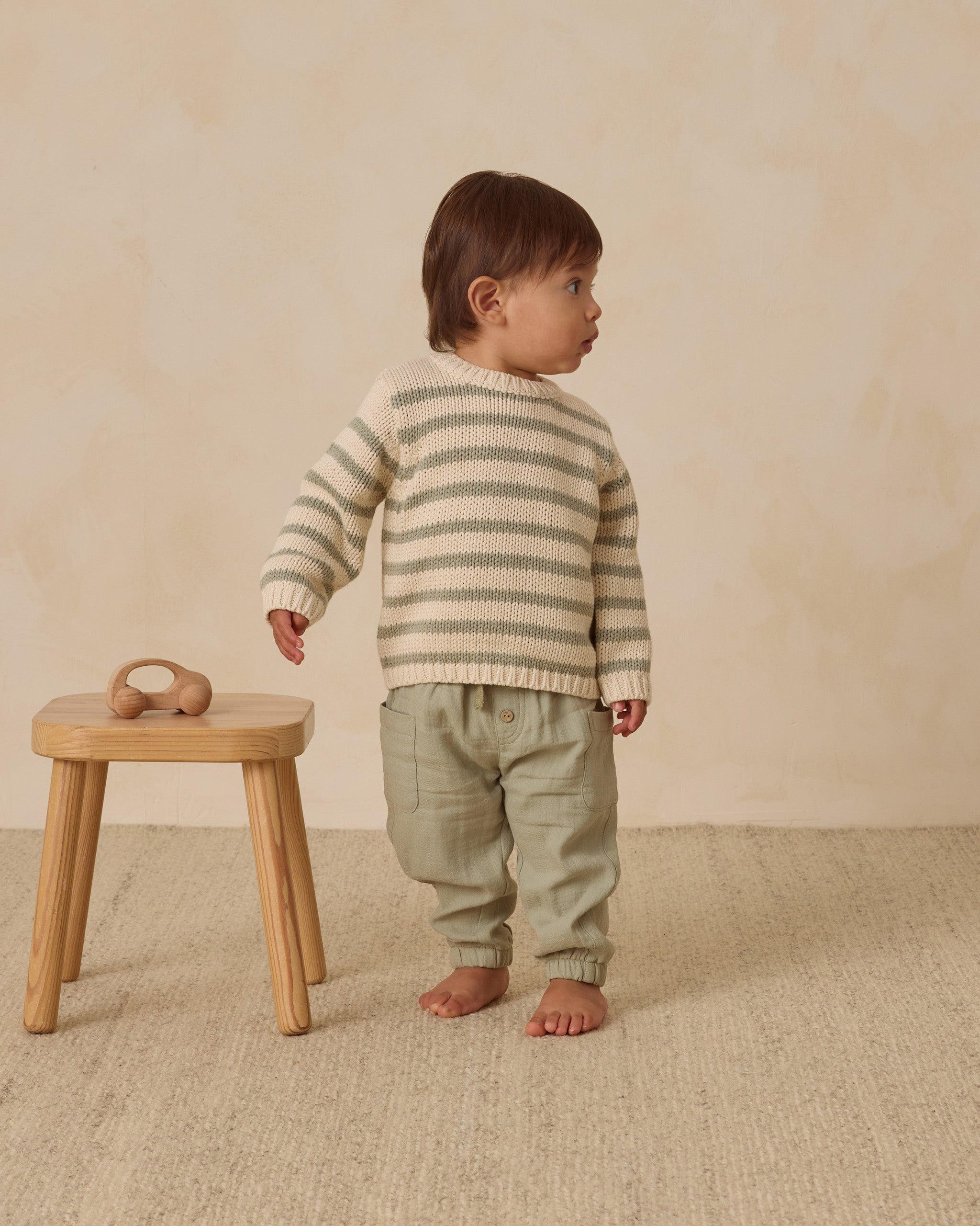 Rex Sweater || Fern Stripe