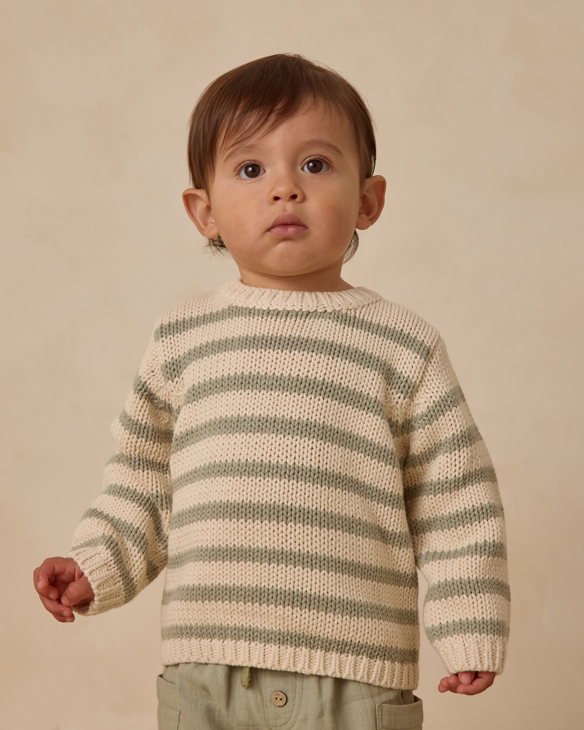 Rex Sweater || Fern Stripe