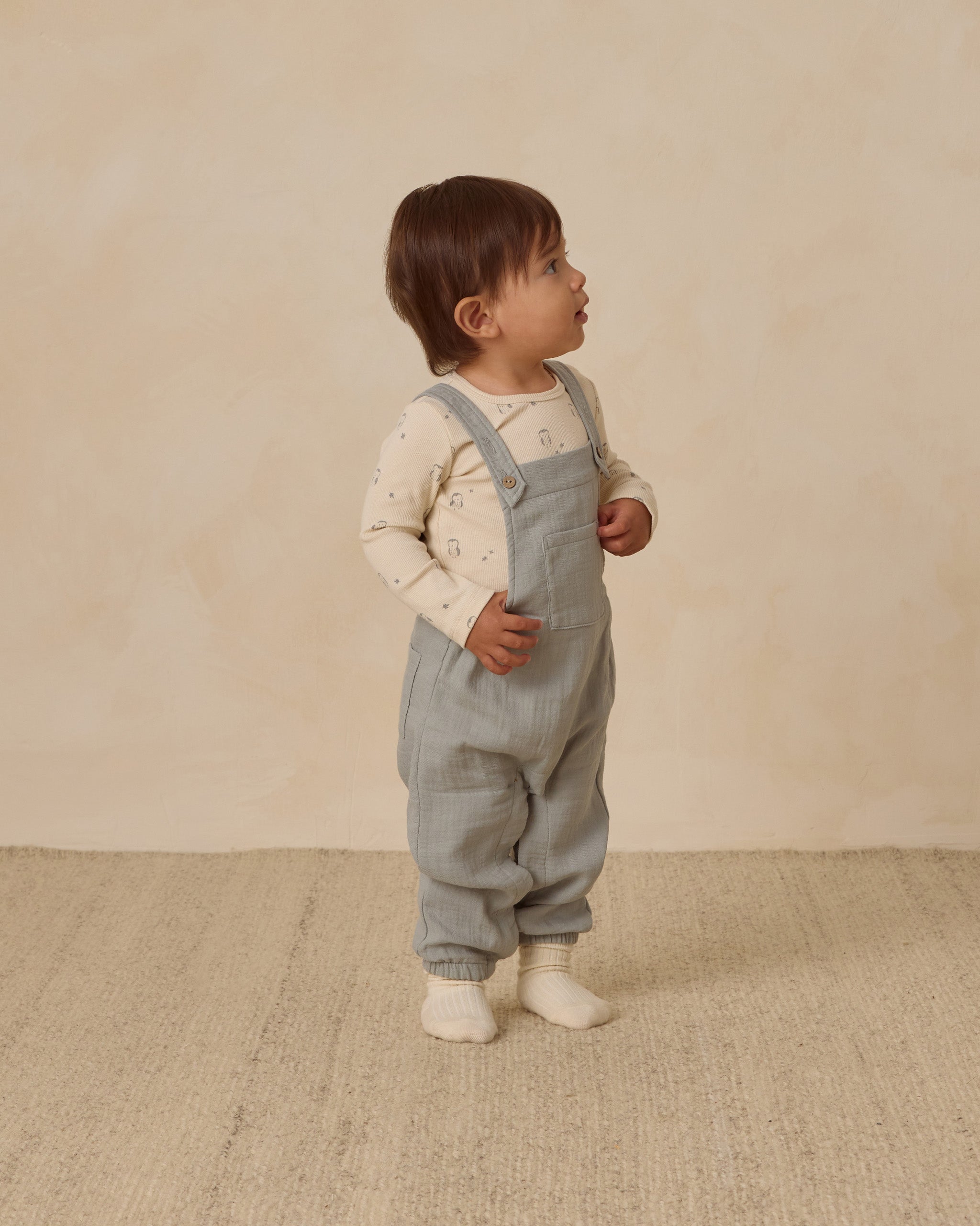 Baby Overall || Steel Blue