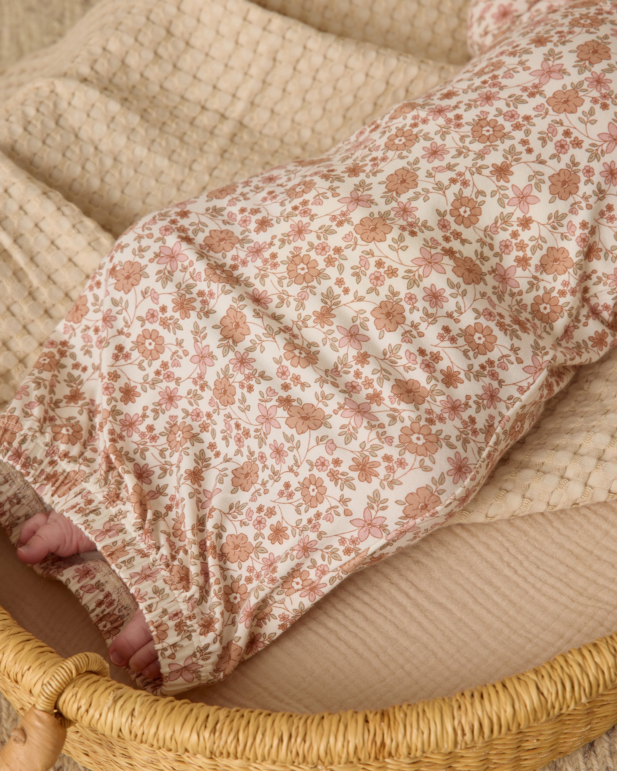 Bamboo Baby Gown + Hat Set || Bloom