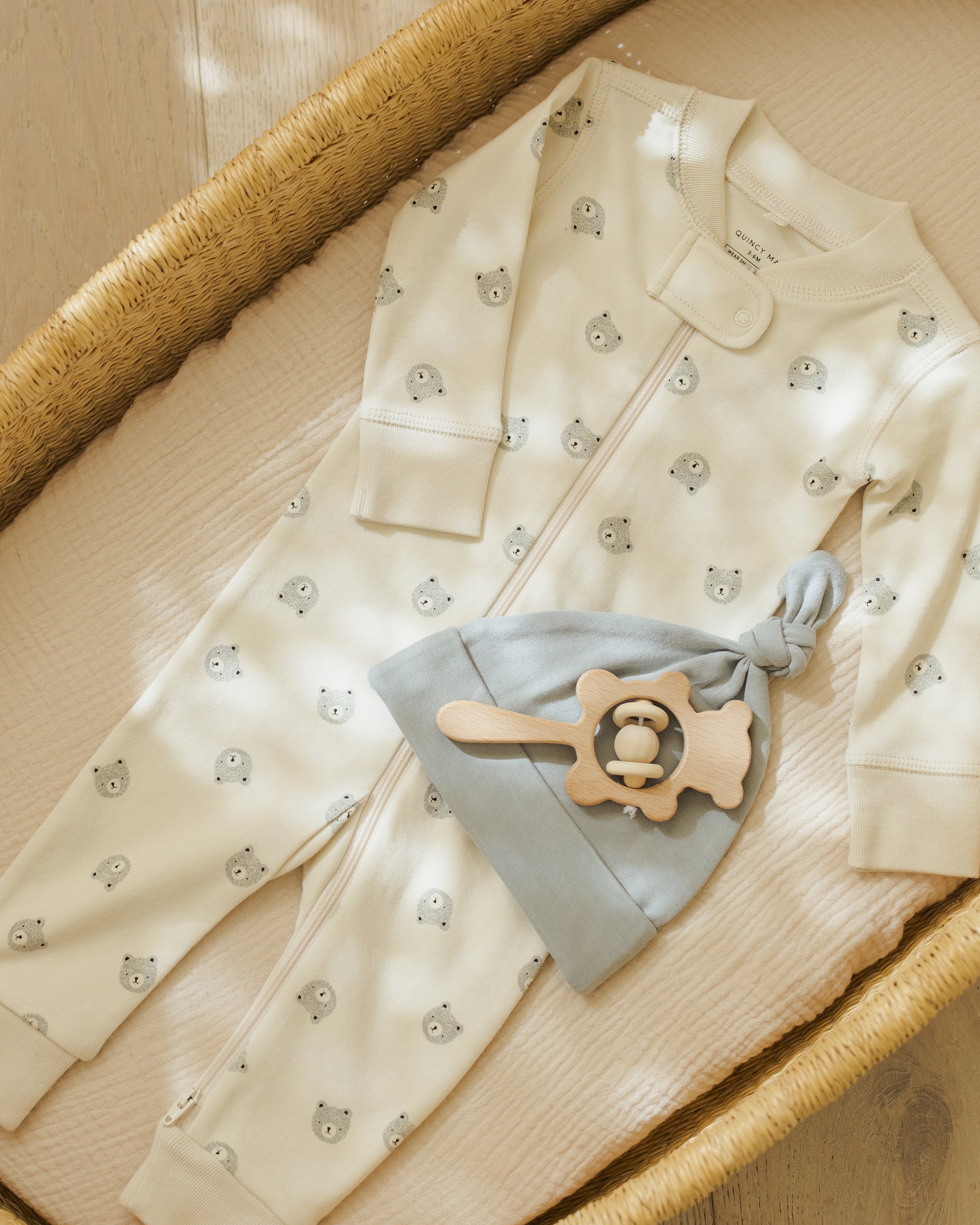 Zip Long Sleeve Sleeper || Bears