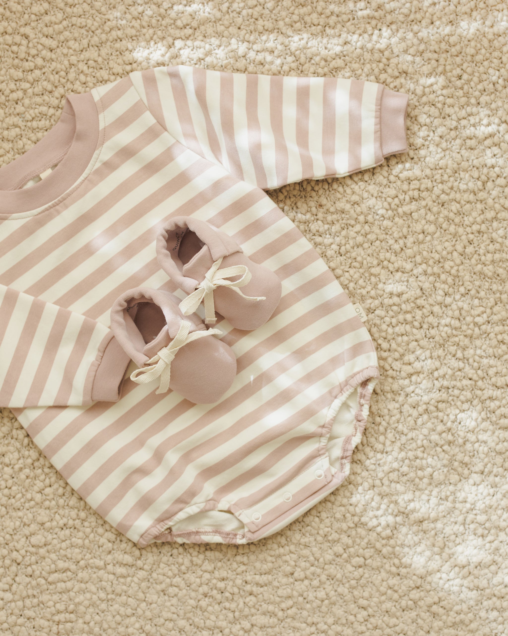 Baby Booties || Rose