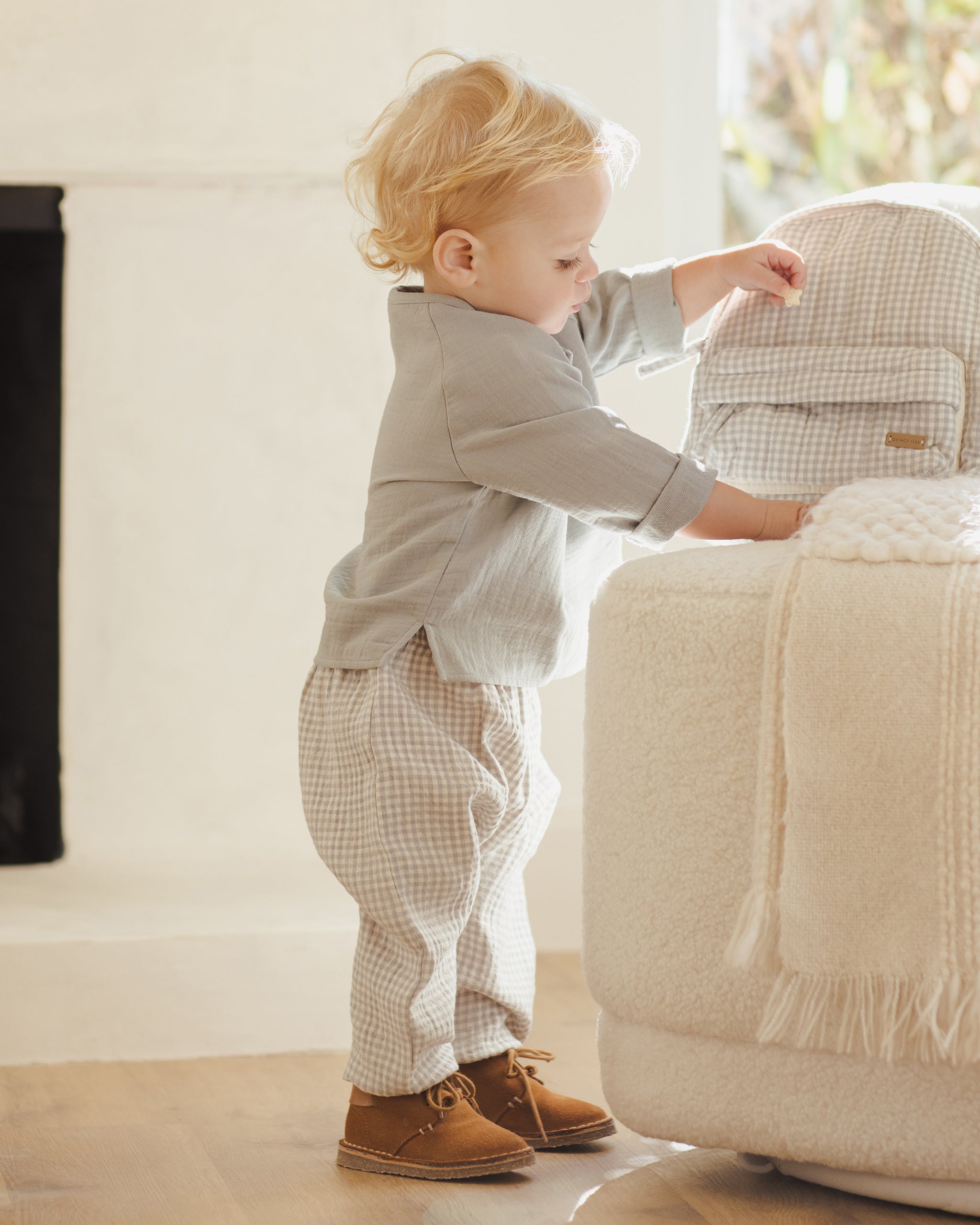 Zion Shirt || Steel Blue