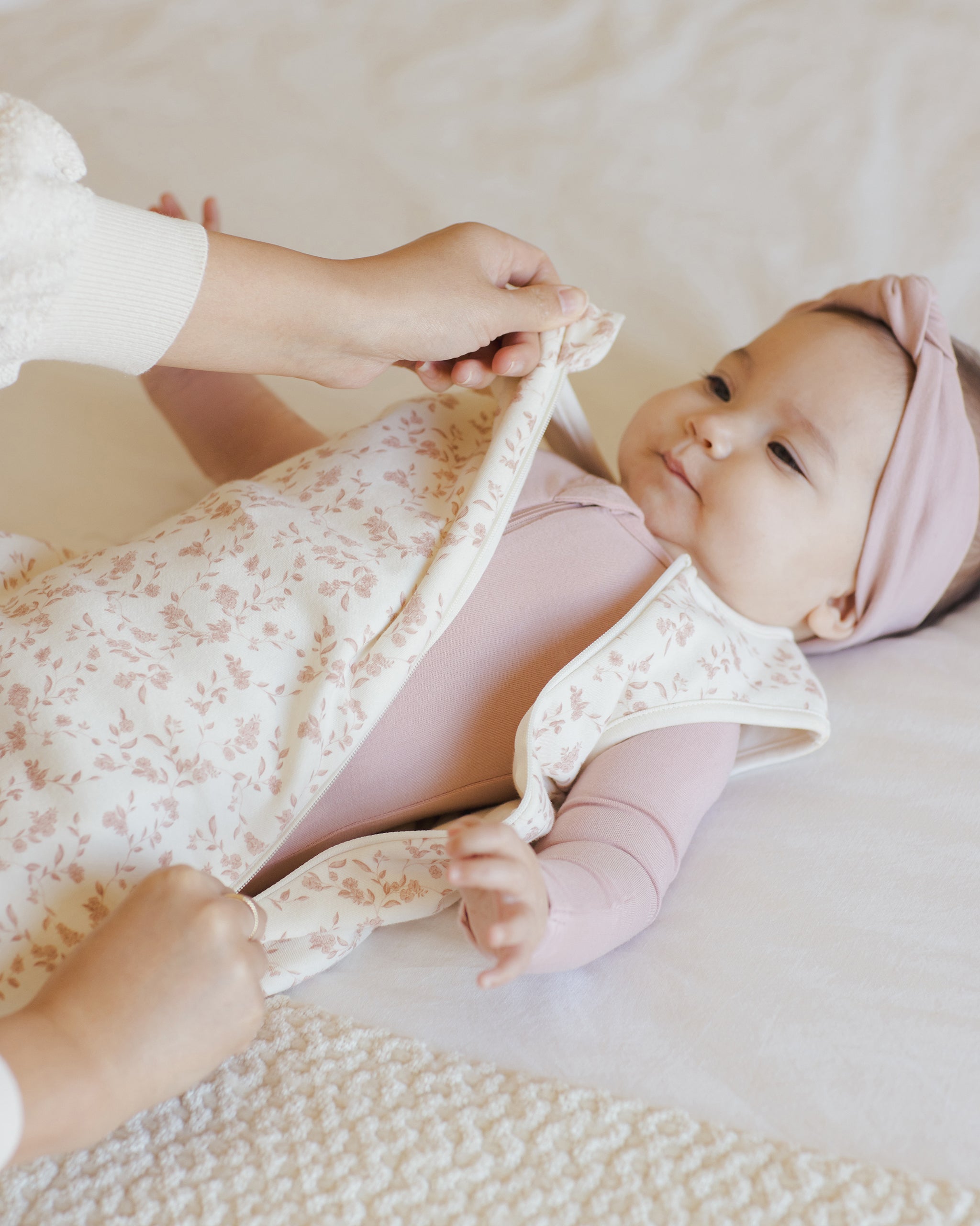 Jersey Sleep Bag || French Garden