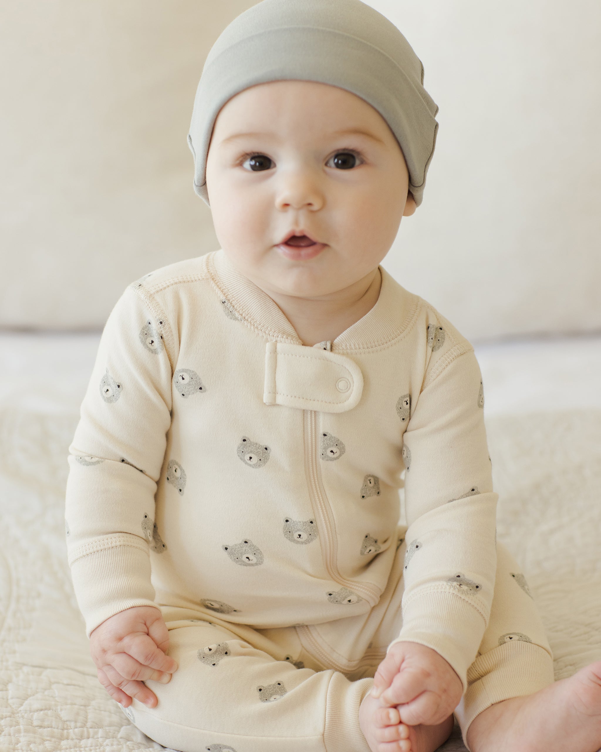 Zip Long Sleeve Sleeper || Bears