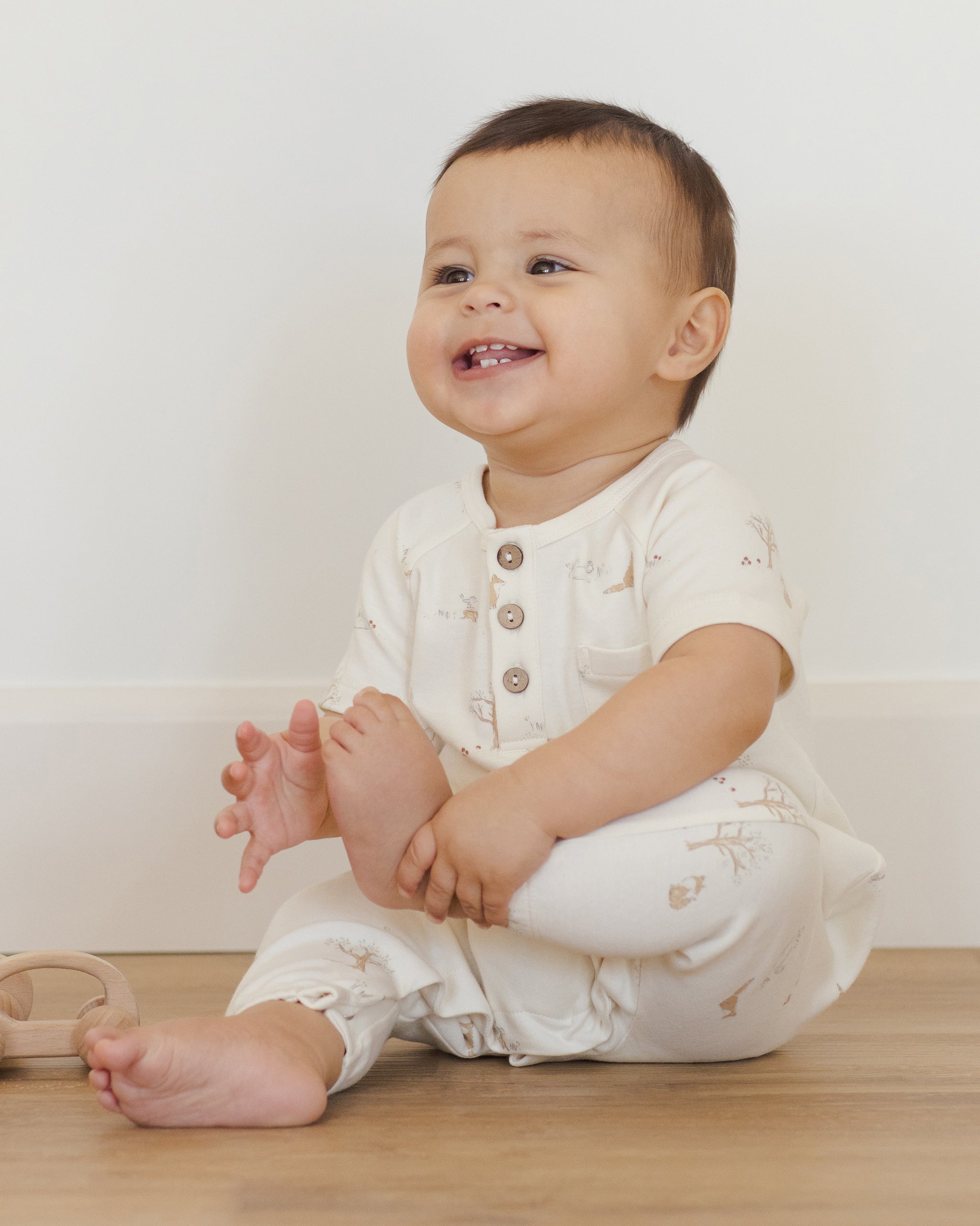 Short Sleeve Jumpsuit || Fox Land