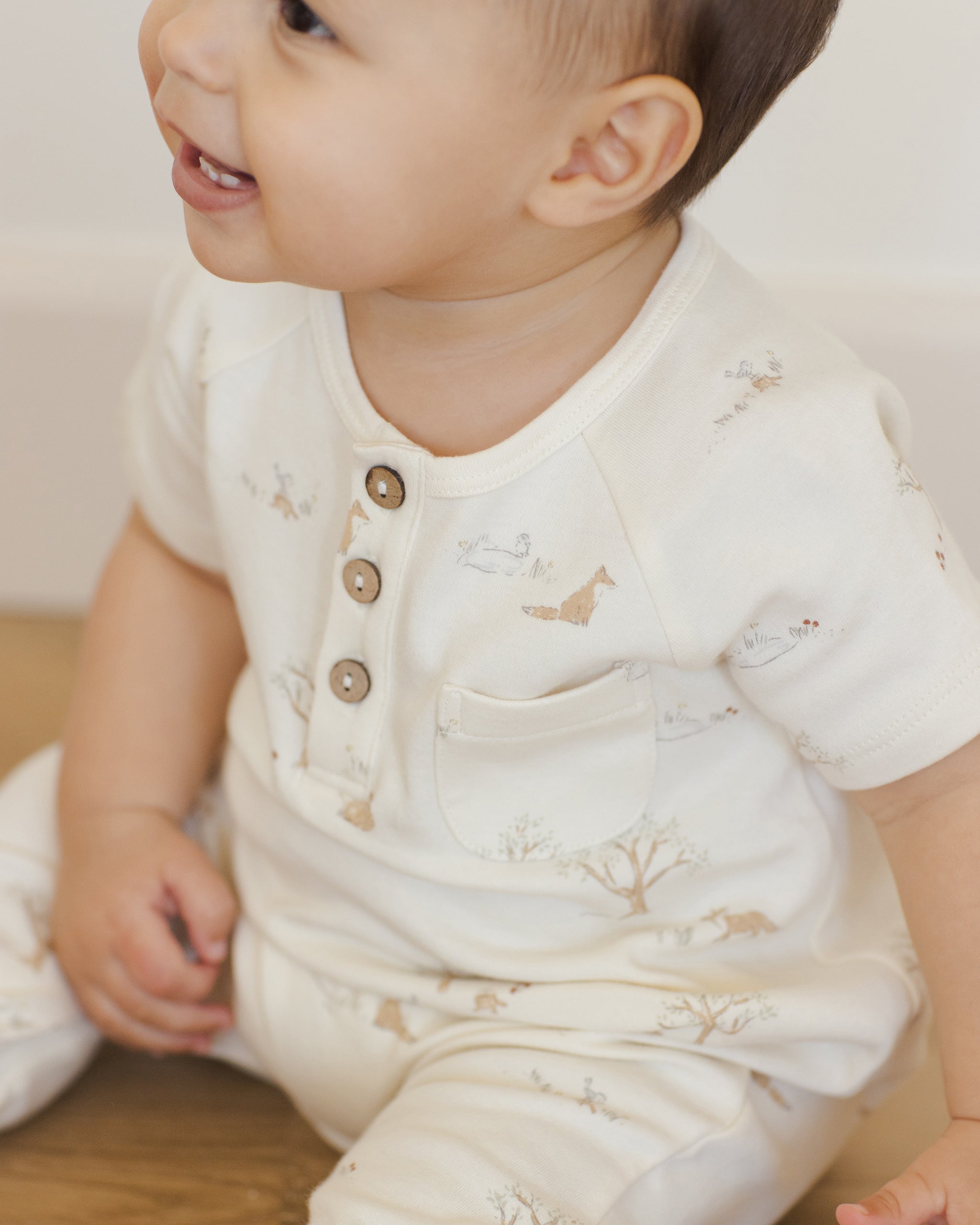 Short Sleeve Jumpsuit || Fox Land