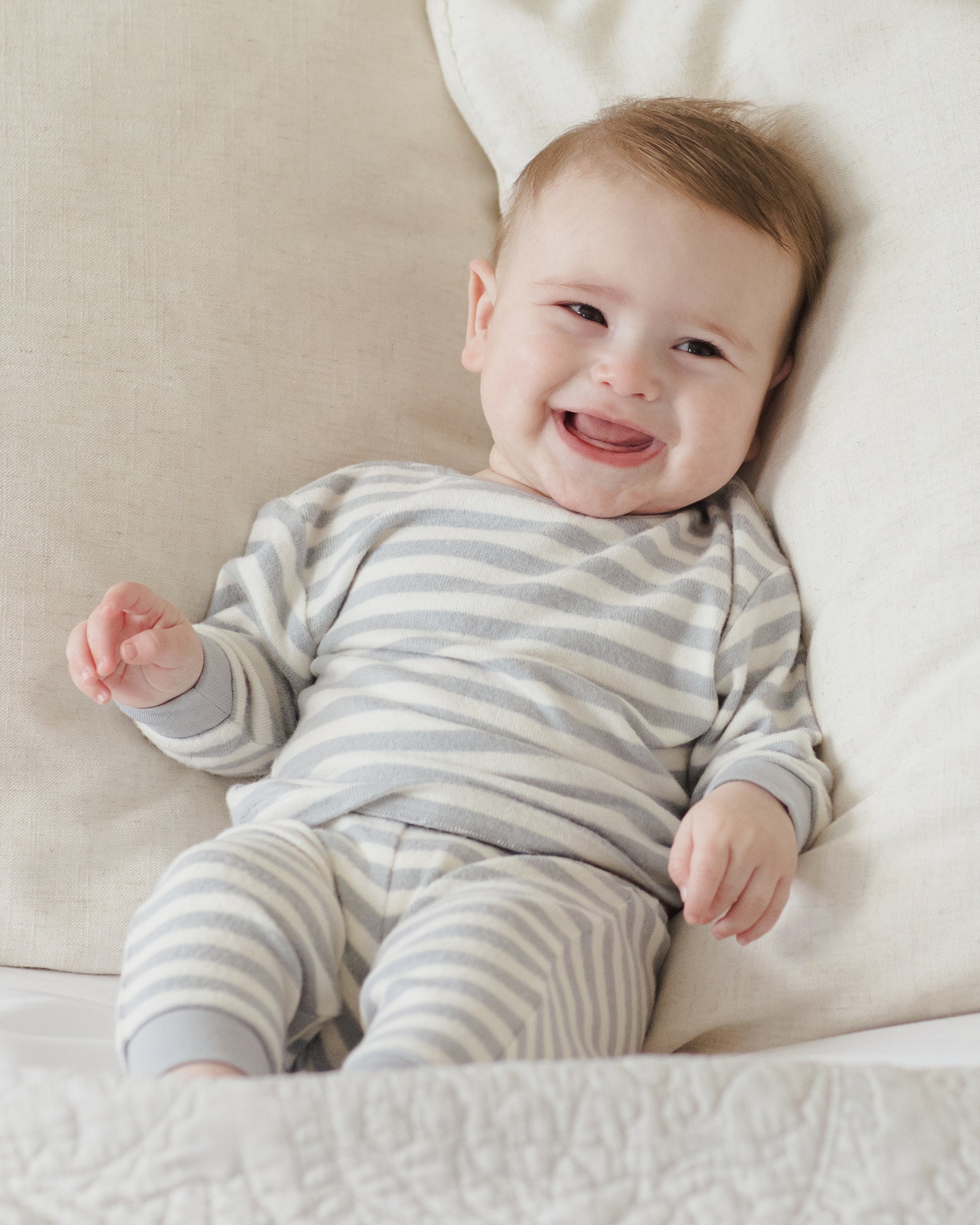 Cozy Set || Blue Stripe