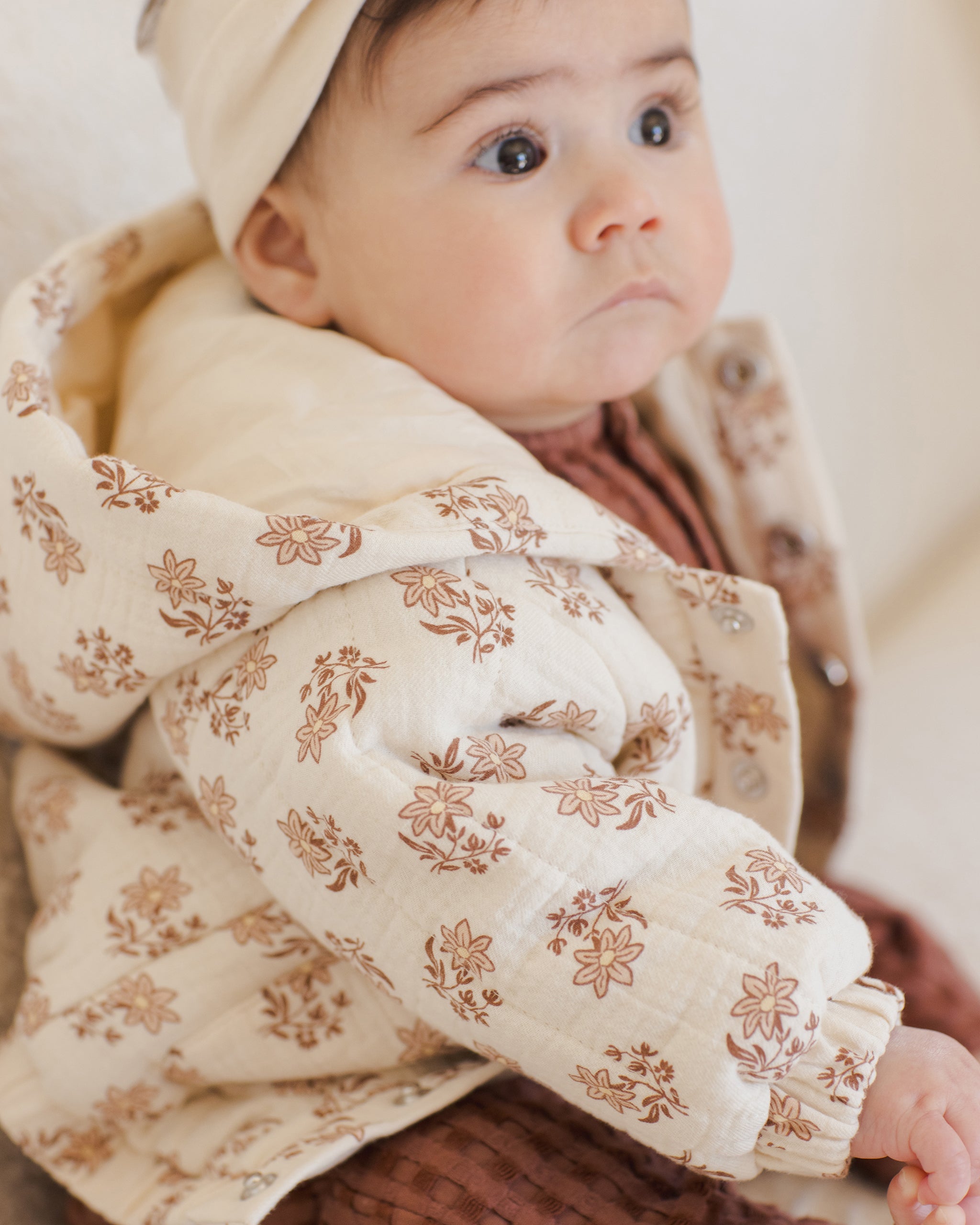 Hooded Woven Jacket || Daylily