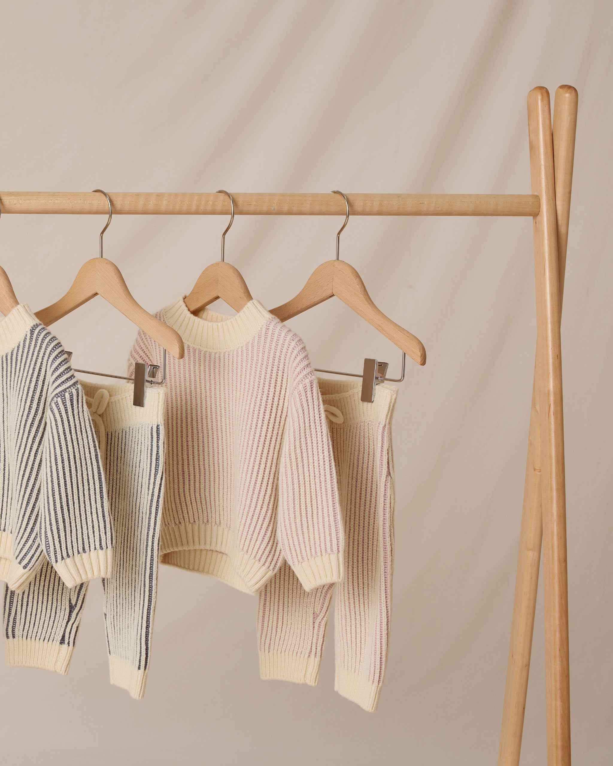 Relaxed Knit Sweater || Lilac