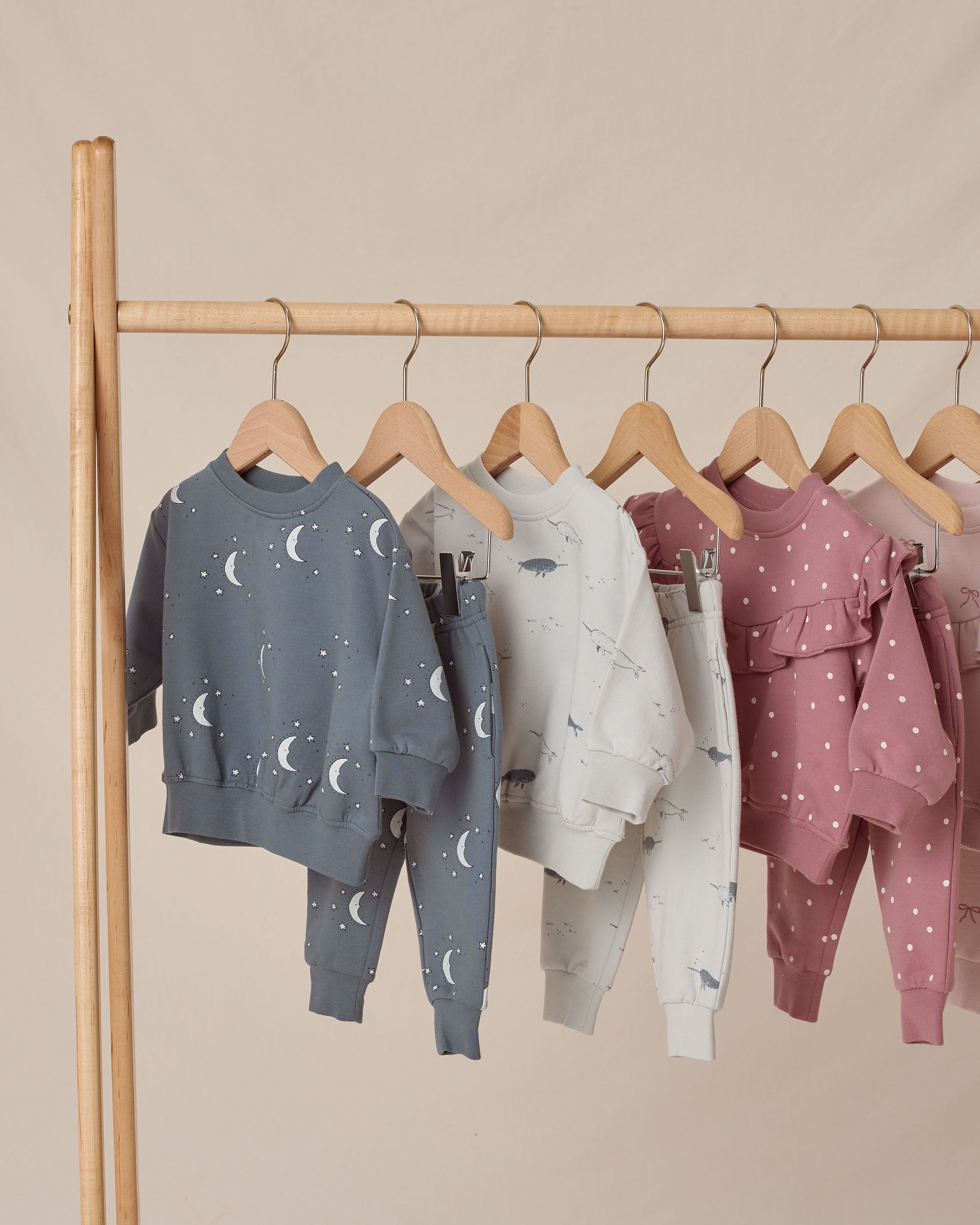 Relaxed Fleece Sweatshirt || Narwhals