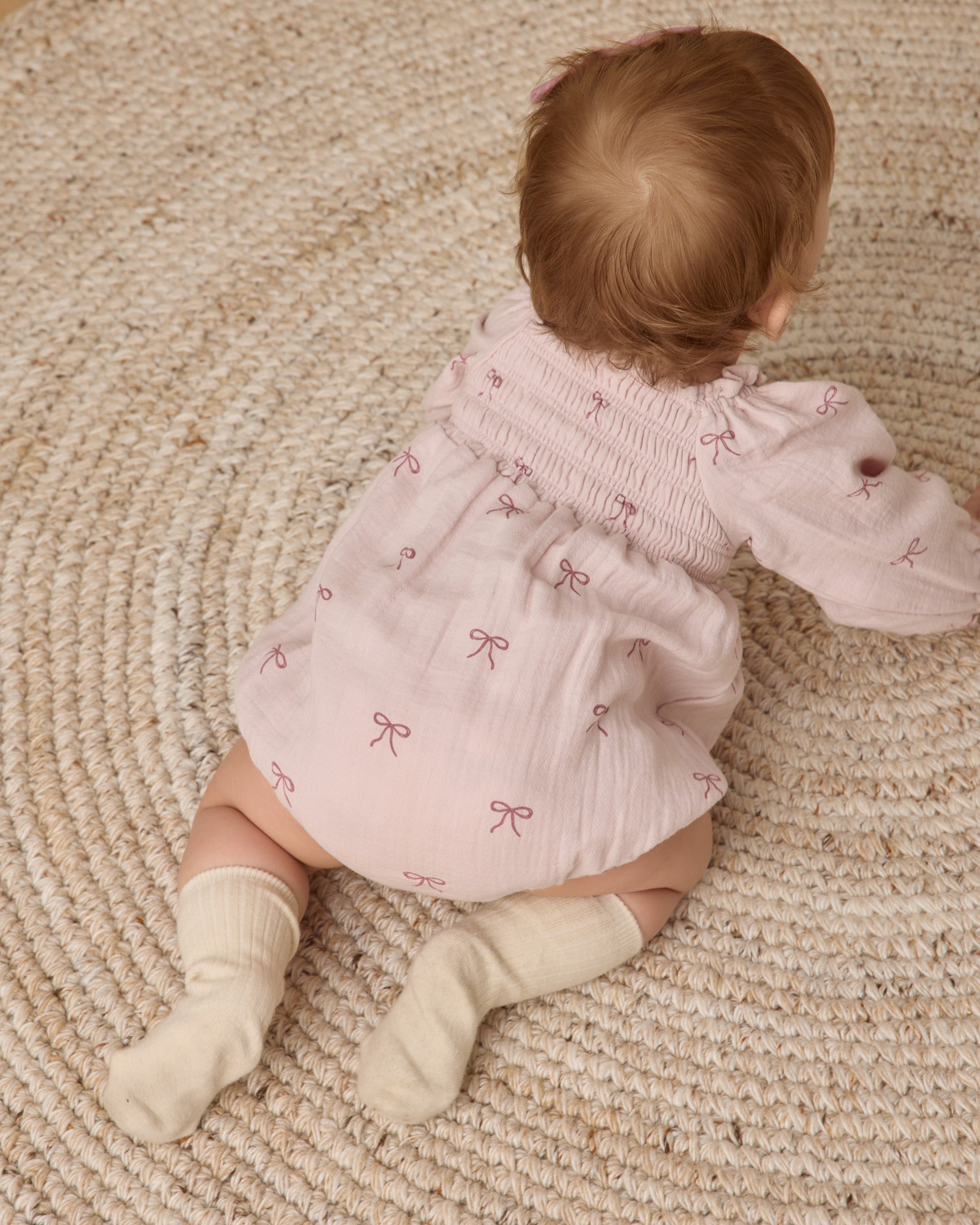 Eden Romper || Bows - Rylee + Cru | Kids Clothes | Trendy Baby Clothes | Modern Infant Outfits |