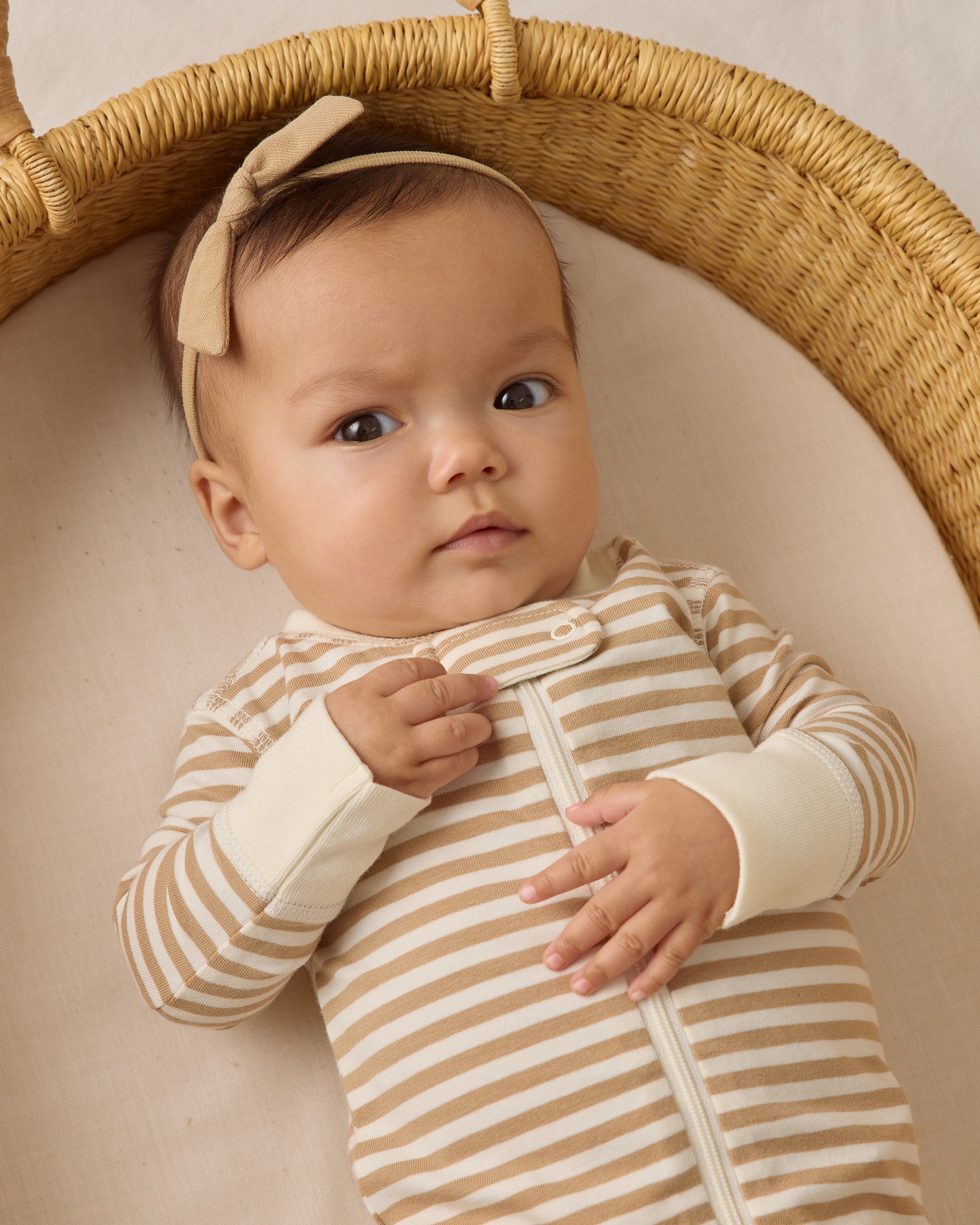 Little Knot Headband || Golden - Rylee + Cru | Kids Clothes | Trendy Baby Clothes | Modern Infant Outfits |