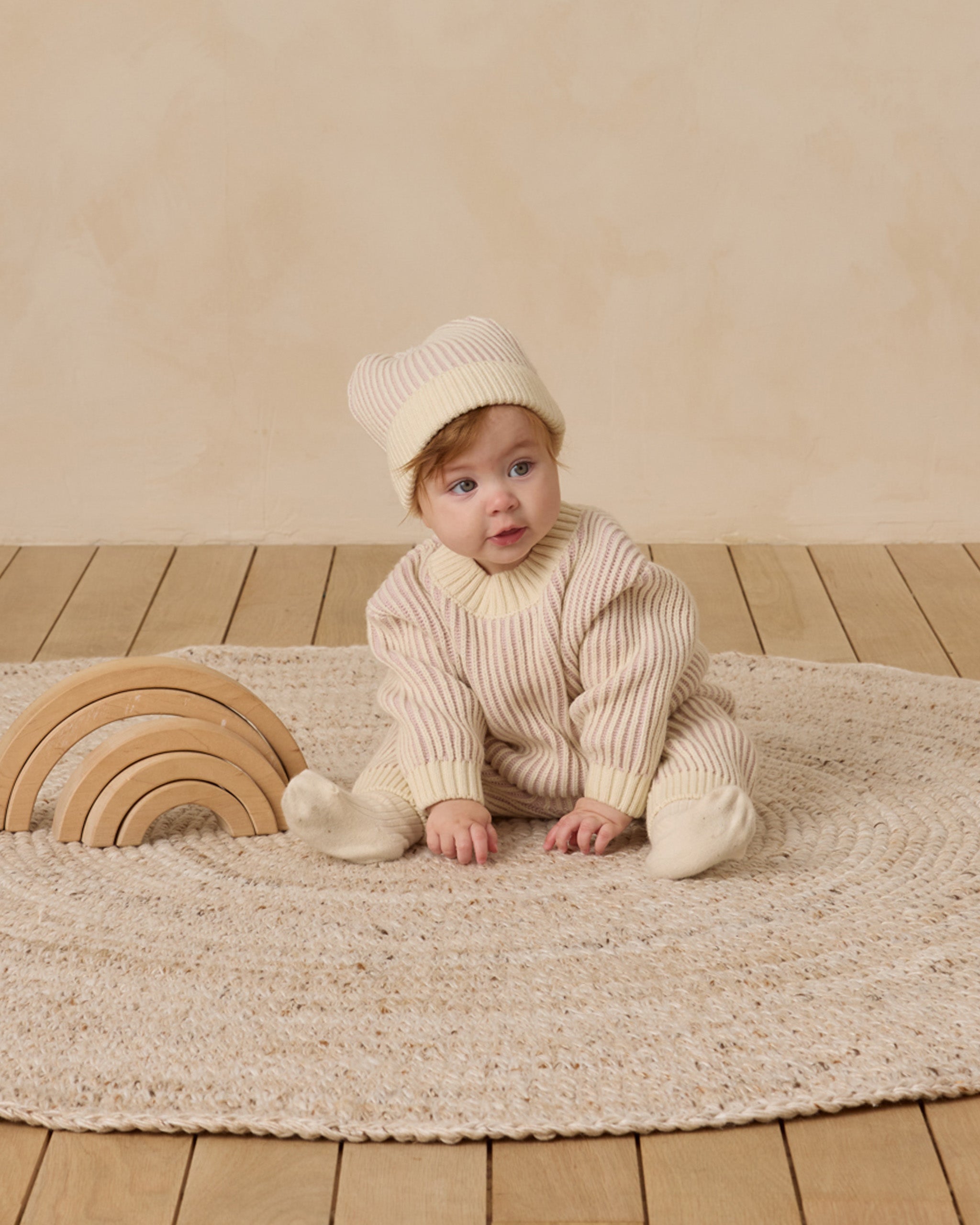 Beanie || Lilac - Rylee + Cru | Kids Clothes | Trendy Baby Clothes | Modern Infant Outfits |