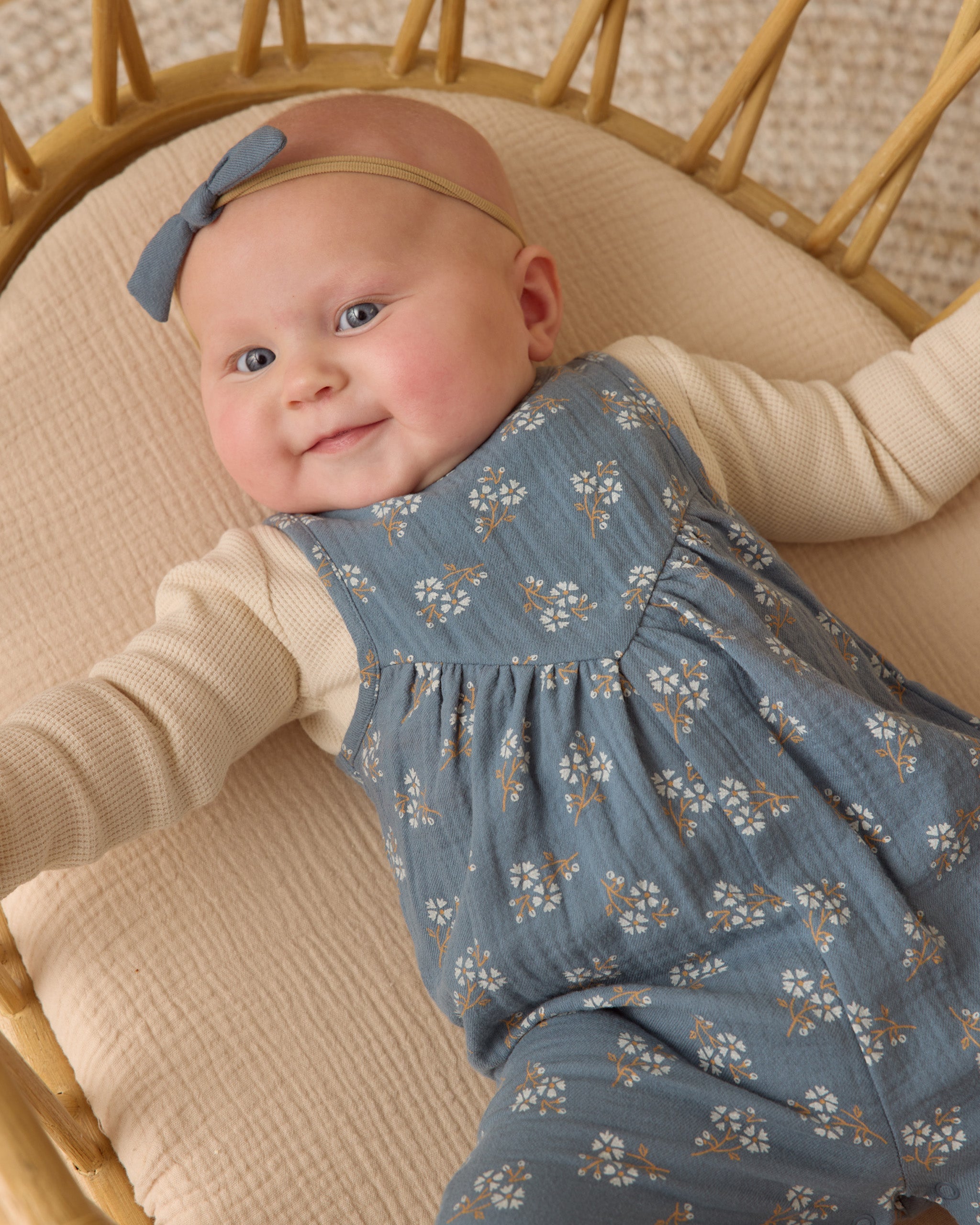 Maisie Overall || Blue Floral