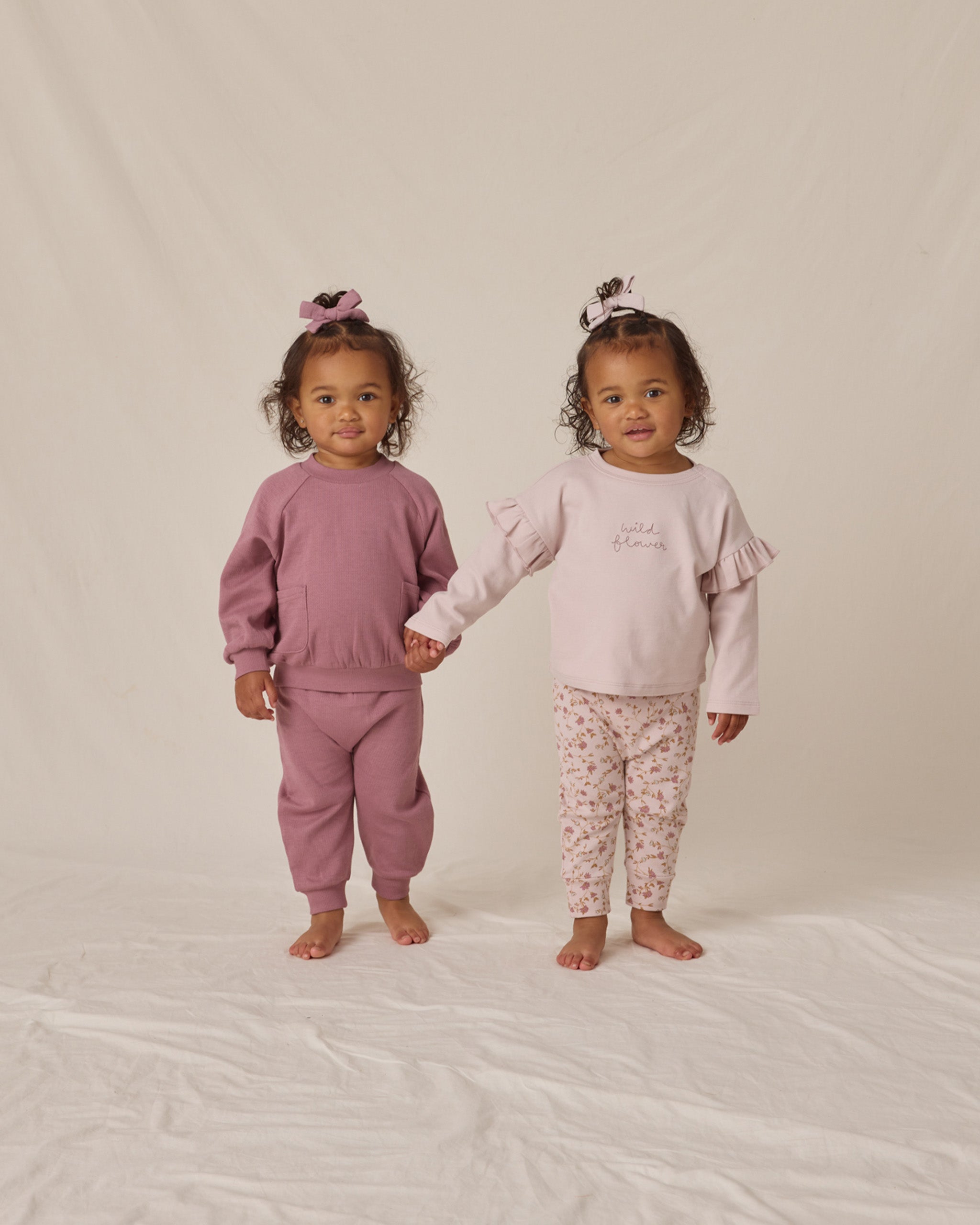 Sweatpant || Mulberry - Rylee + Cru | Kids Clothes | Trendy Baby Clothes | Modern Infant Outfits |