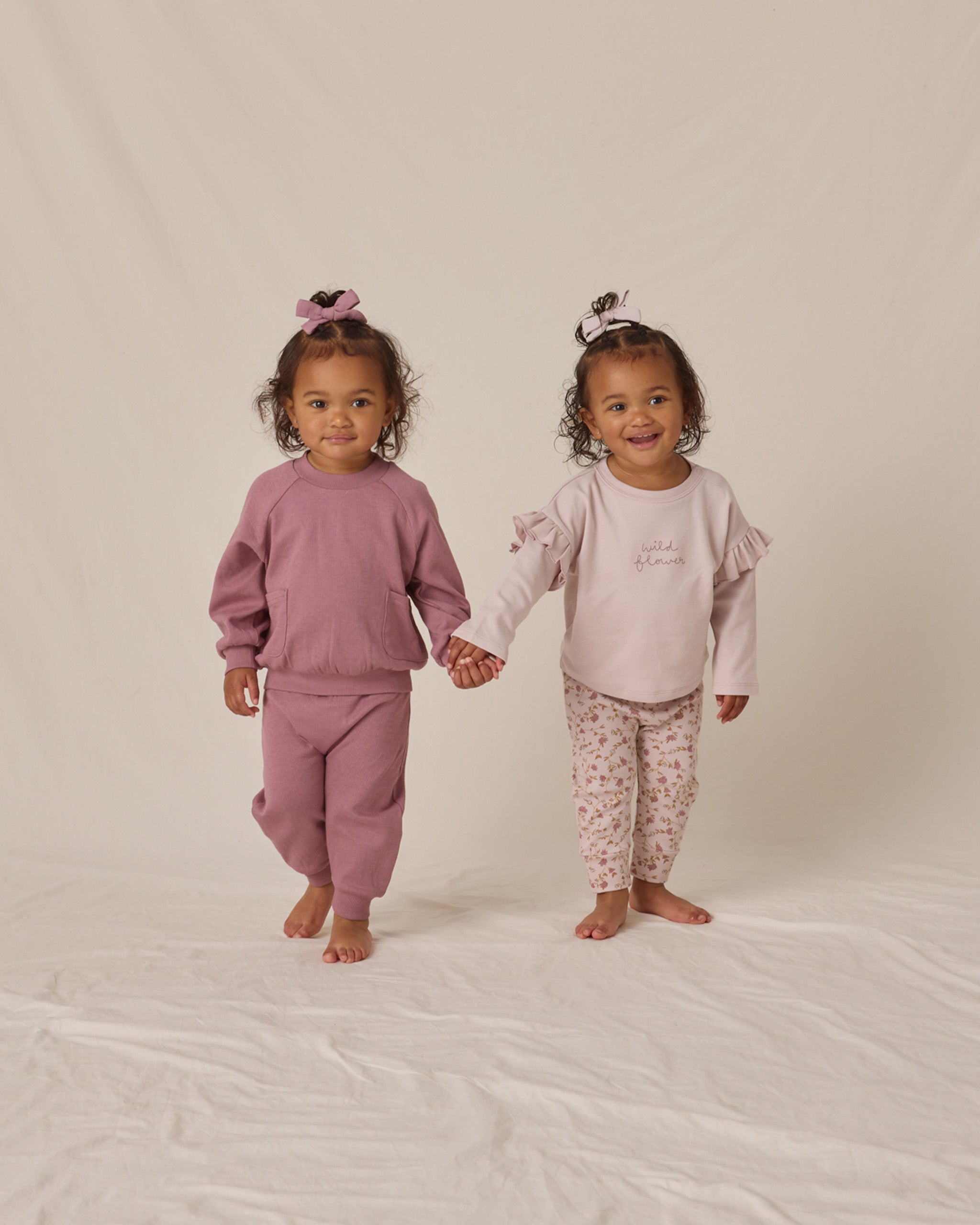 Sweatpant || Mulberry - Rylee + Cru | Kids Clothes | Trendy Baby Clothes | Modern Infant Outfits |