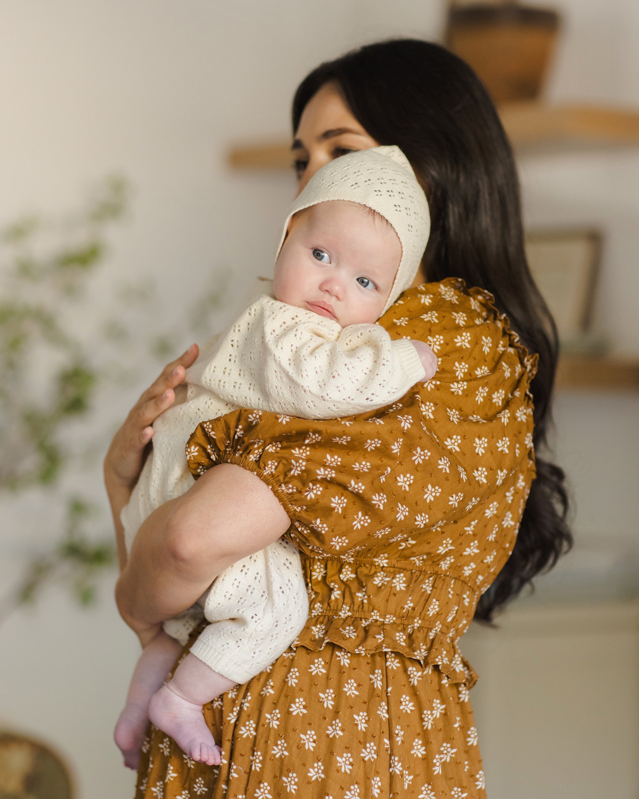 Knit Bonnet || Natural