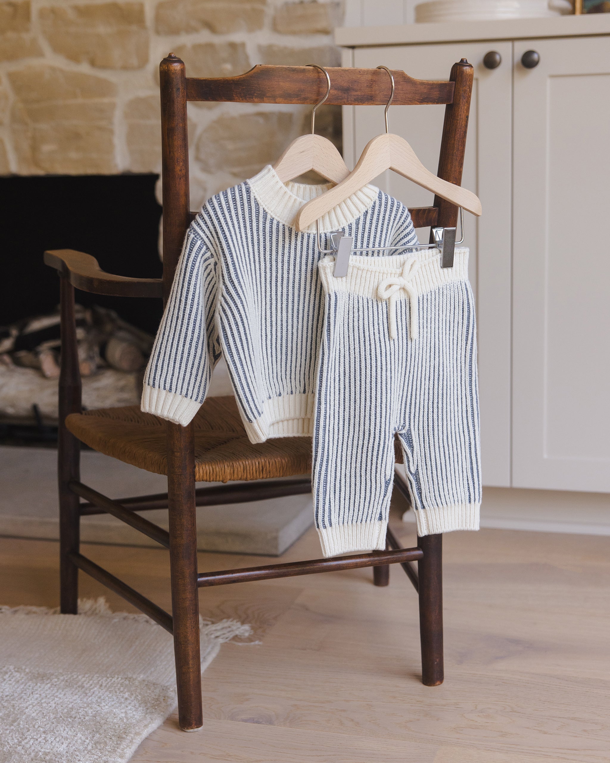 Relaxed Knit Sweater || Ocean