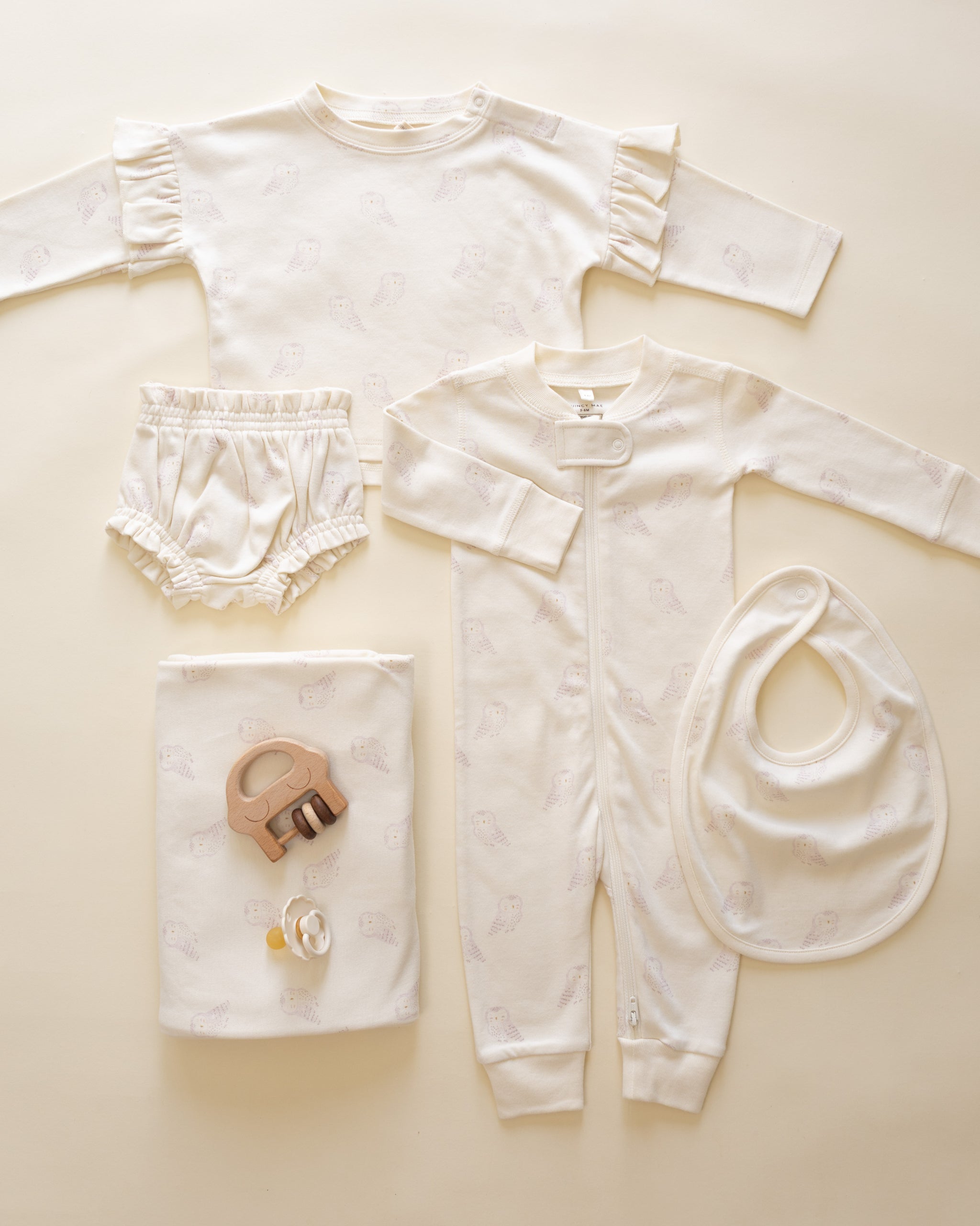 Swaddle || Snow Owls