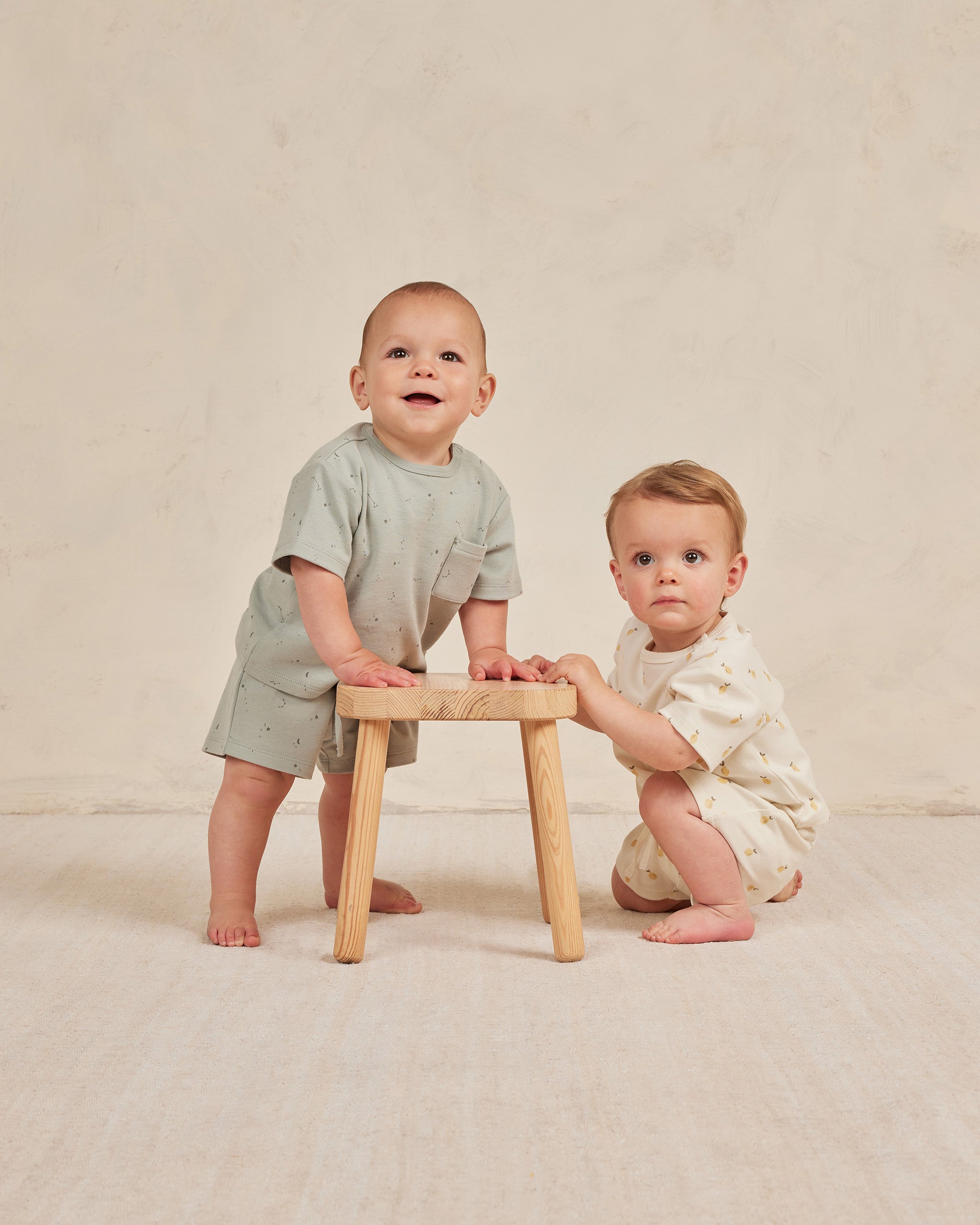 Boxy Pocket Tee + Short Set || Constellations - Rylee + Cru | Kids Clothes | Trendy Baby Clothes | Modern Infant Outfits |