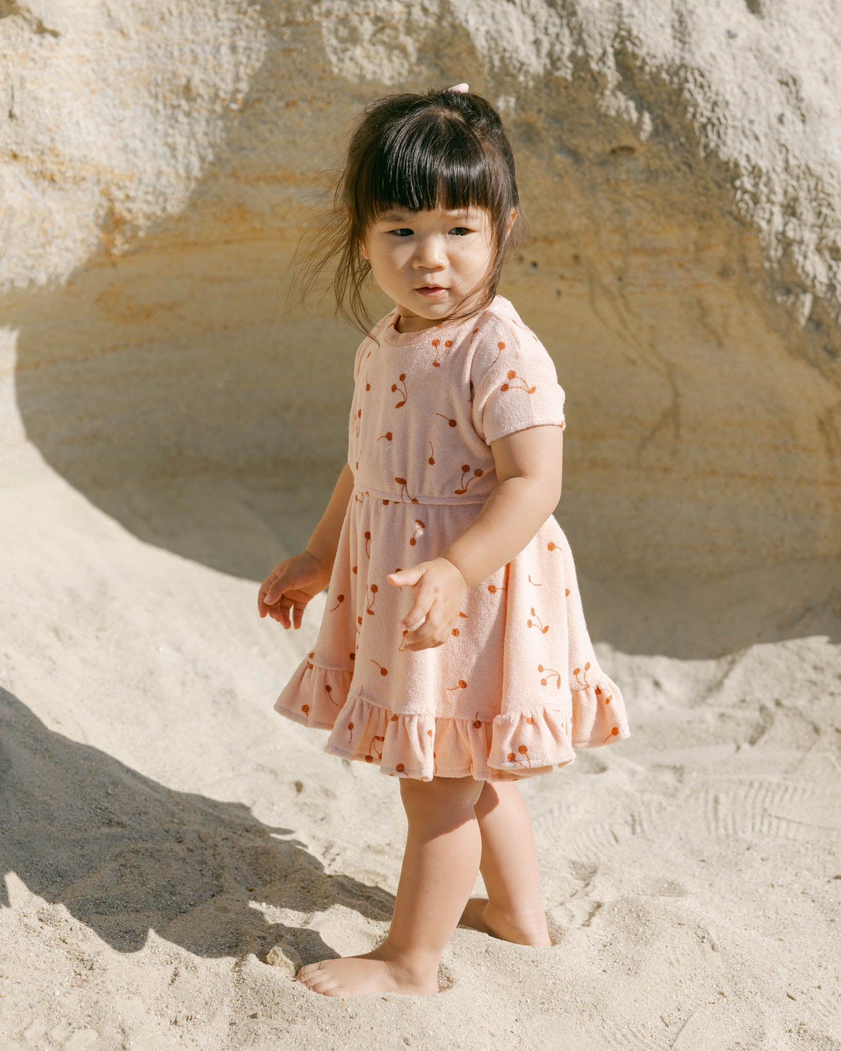 Terry Dress || Cherries