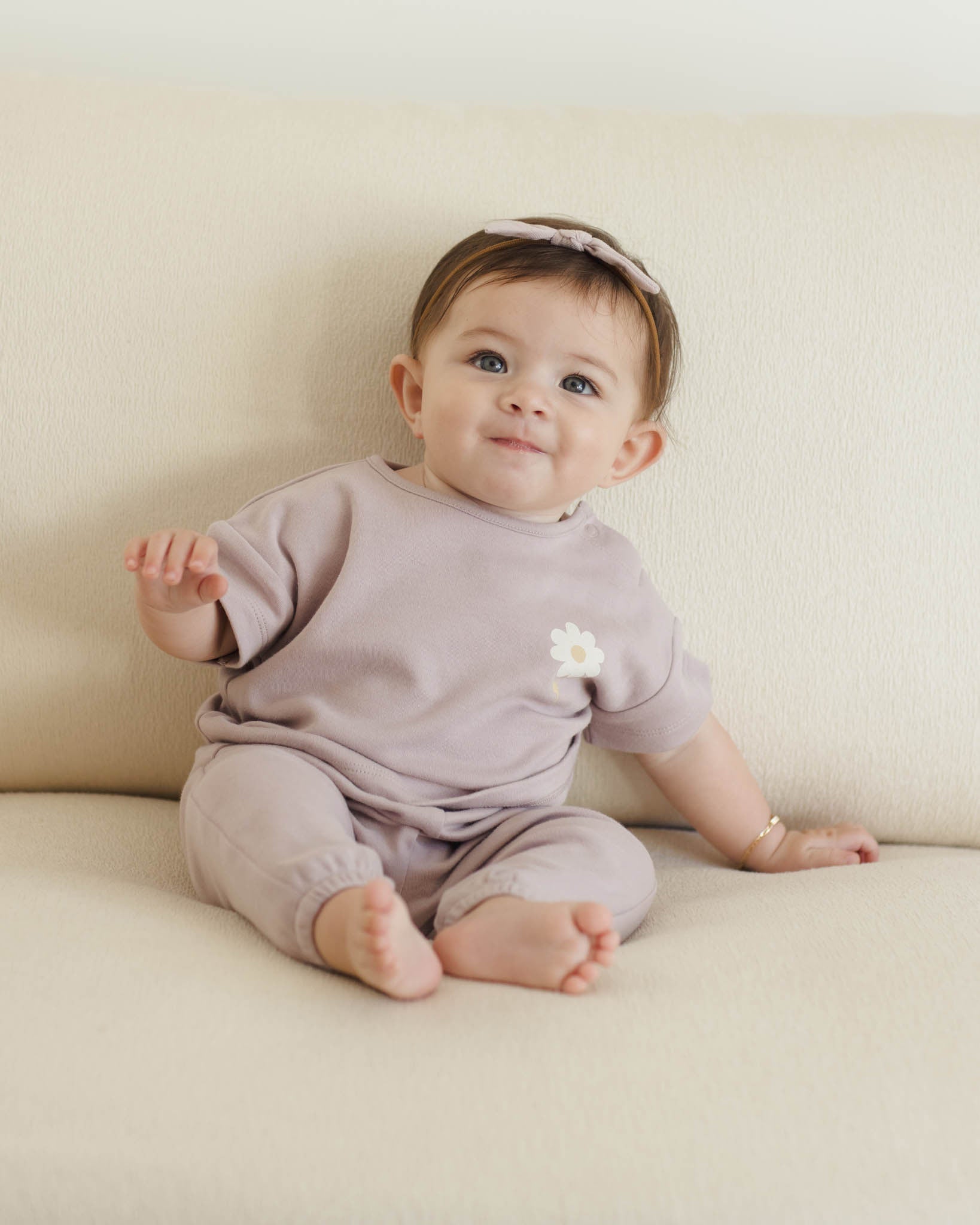 Jersey Tee + Pant Set || Daisy