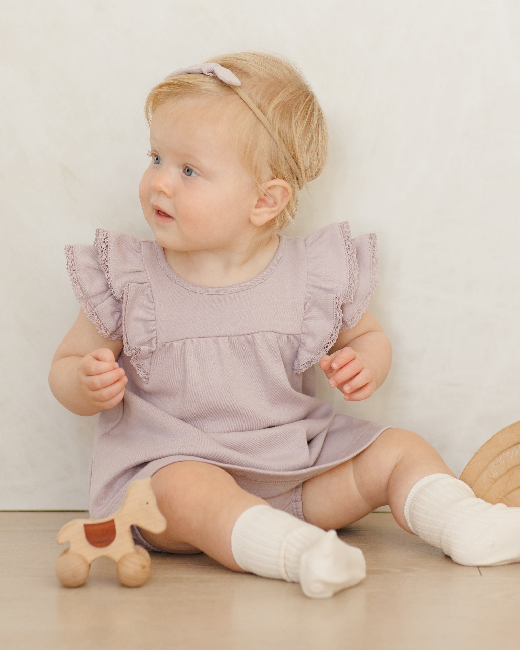 Flutter Dress || Lavender