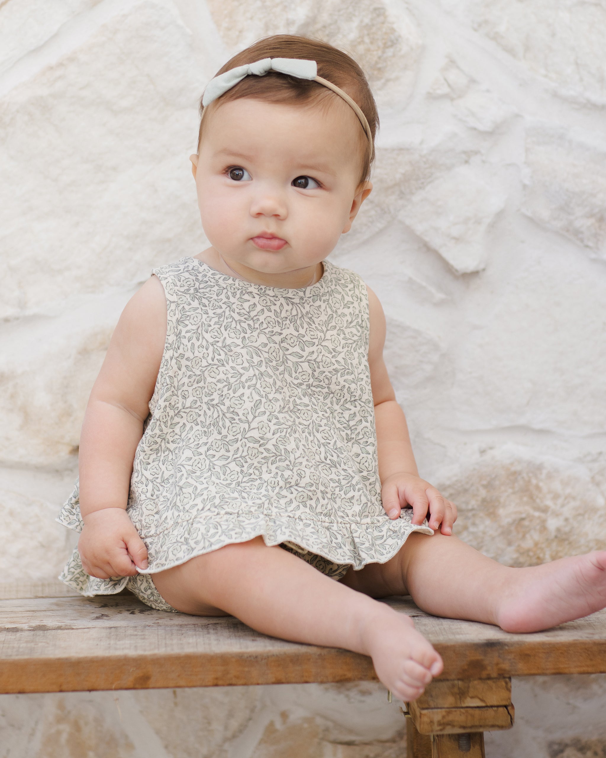 Little Knot Headband || Sage