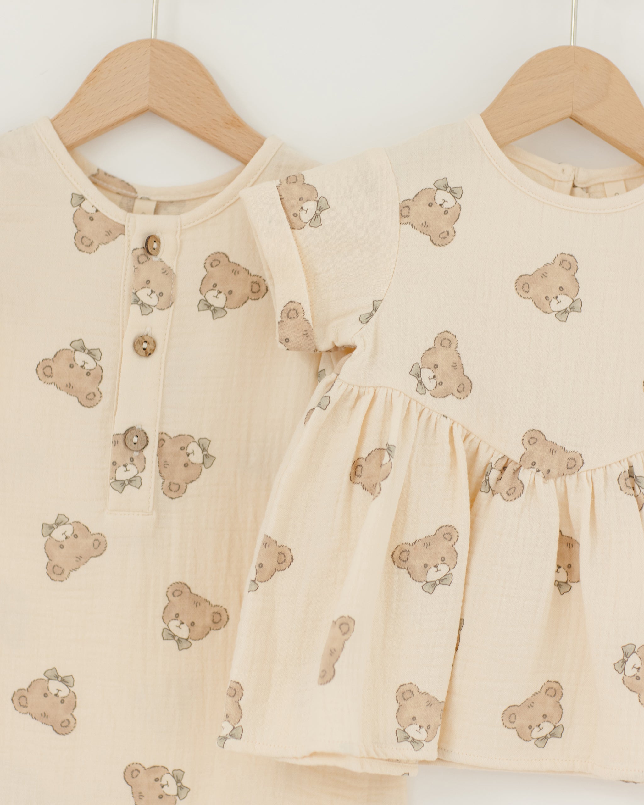 Short Sleeve Woven Romper || Teddy