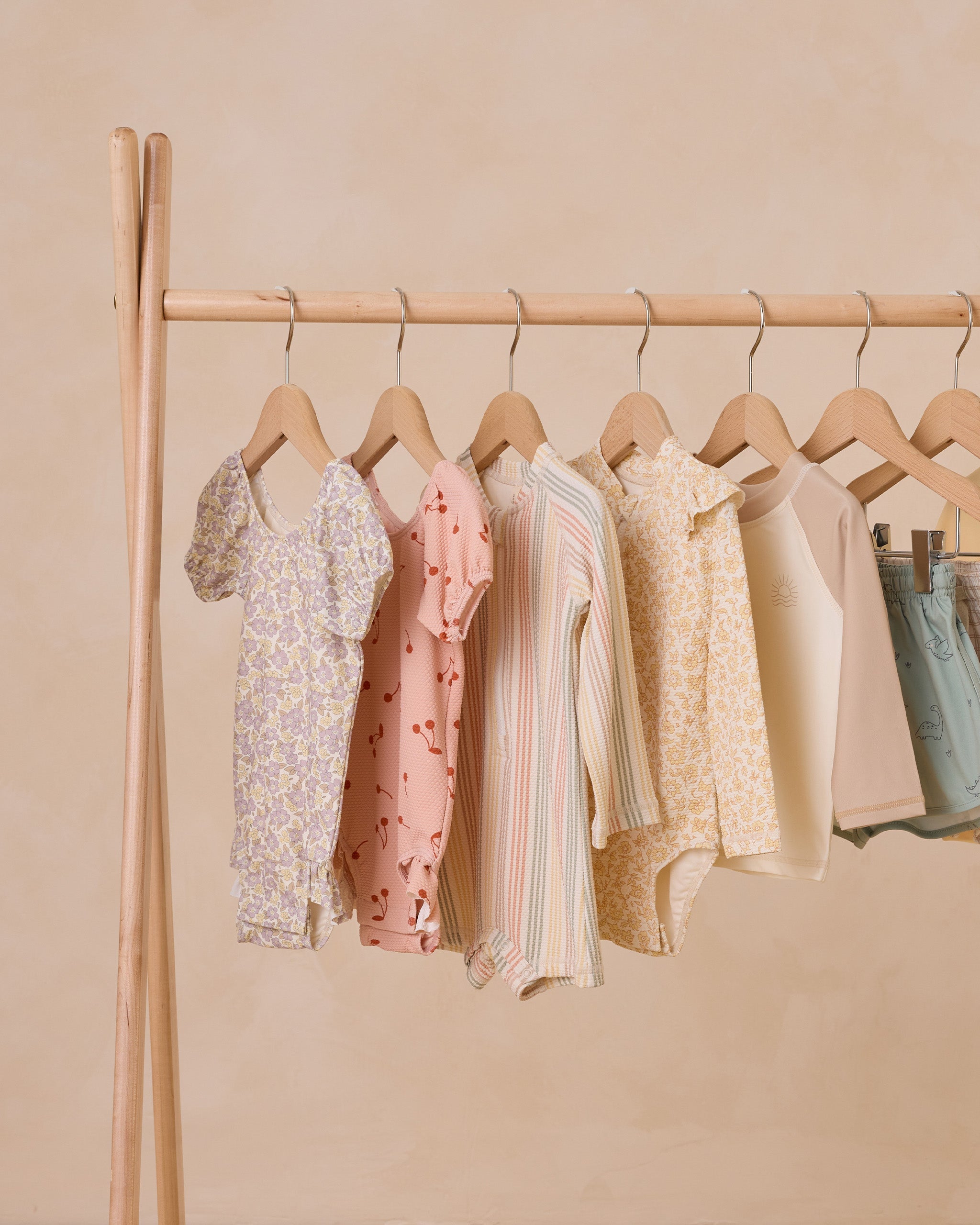 Catalina One-Piece Swimsuit || Purple Floral