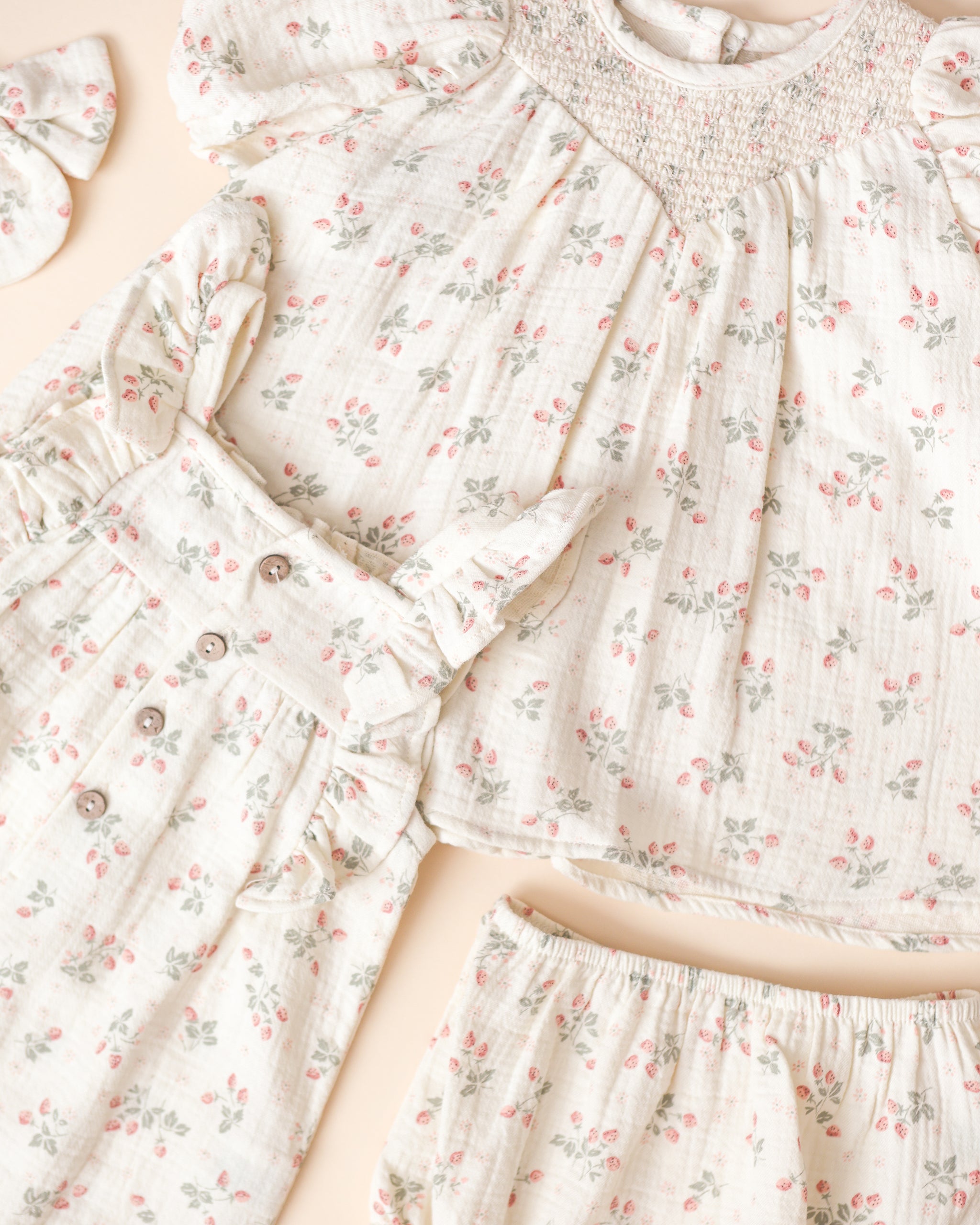 Carina Dress || Strawberries