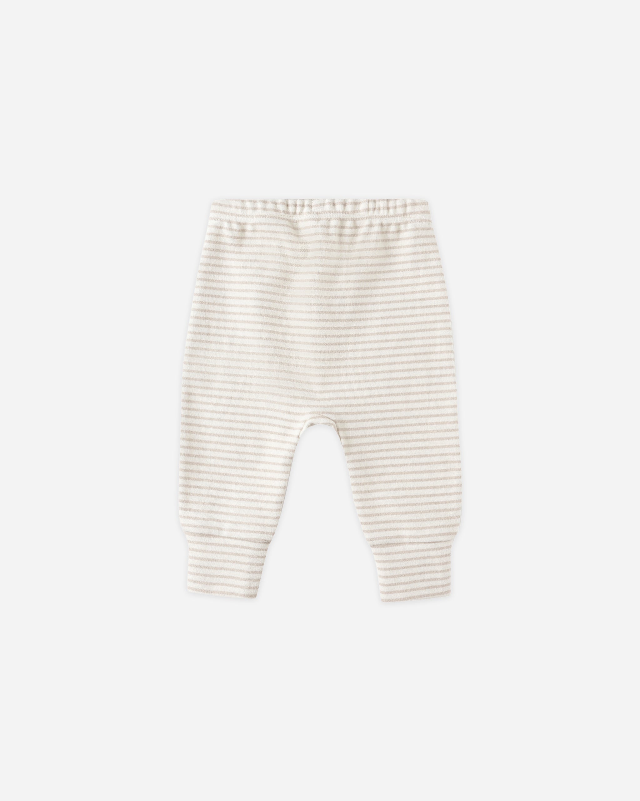 Drawstring Pant || Oat Micro Stripe