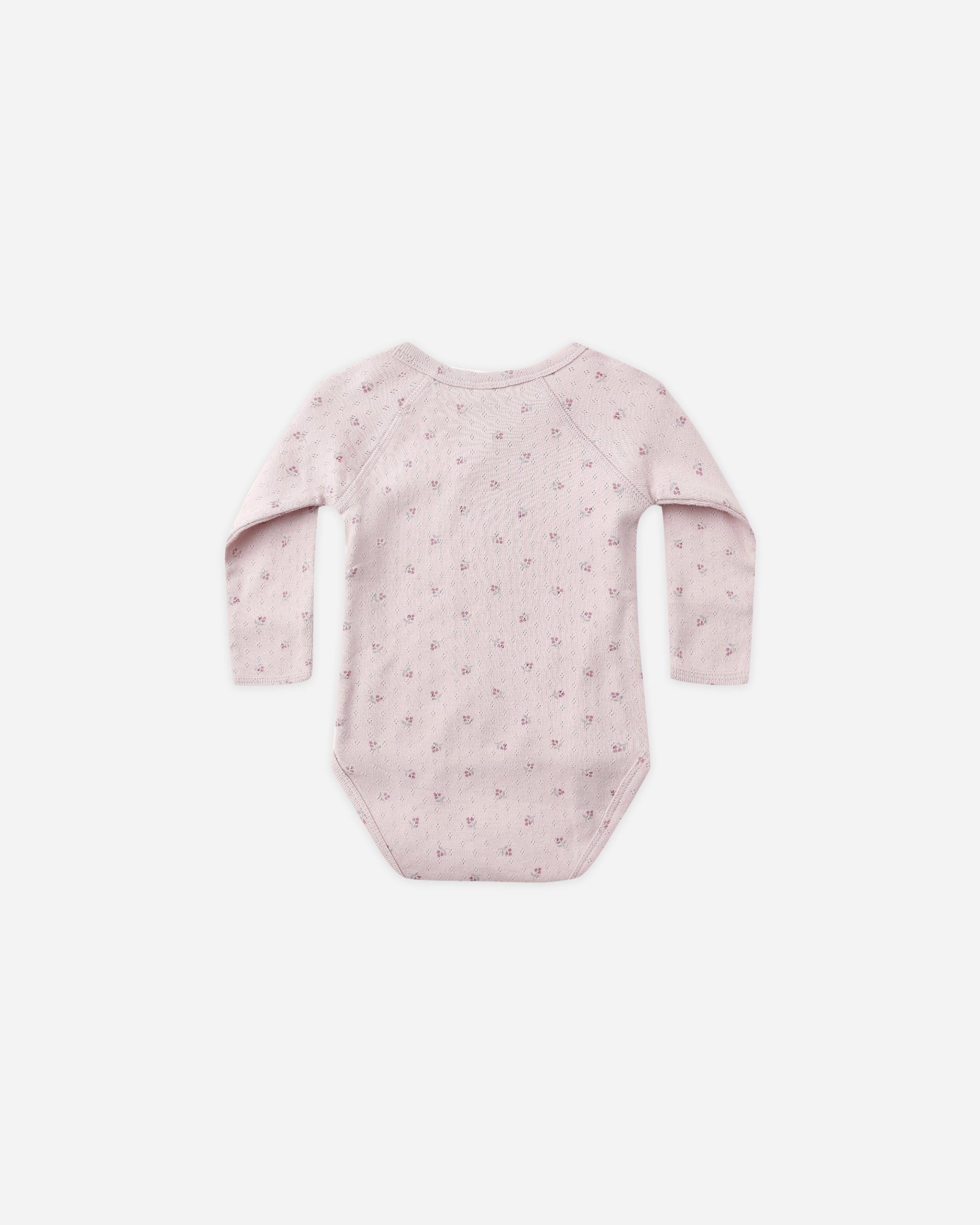 Side Snap Bodysuit || Lilac Ditsy