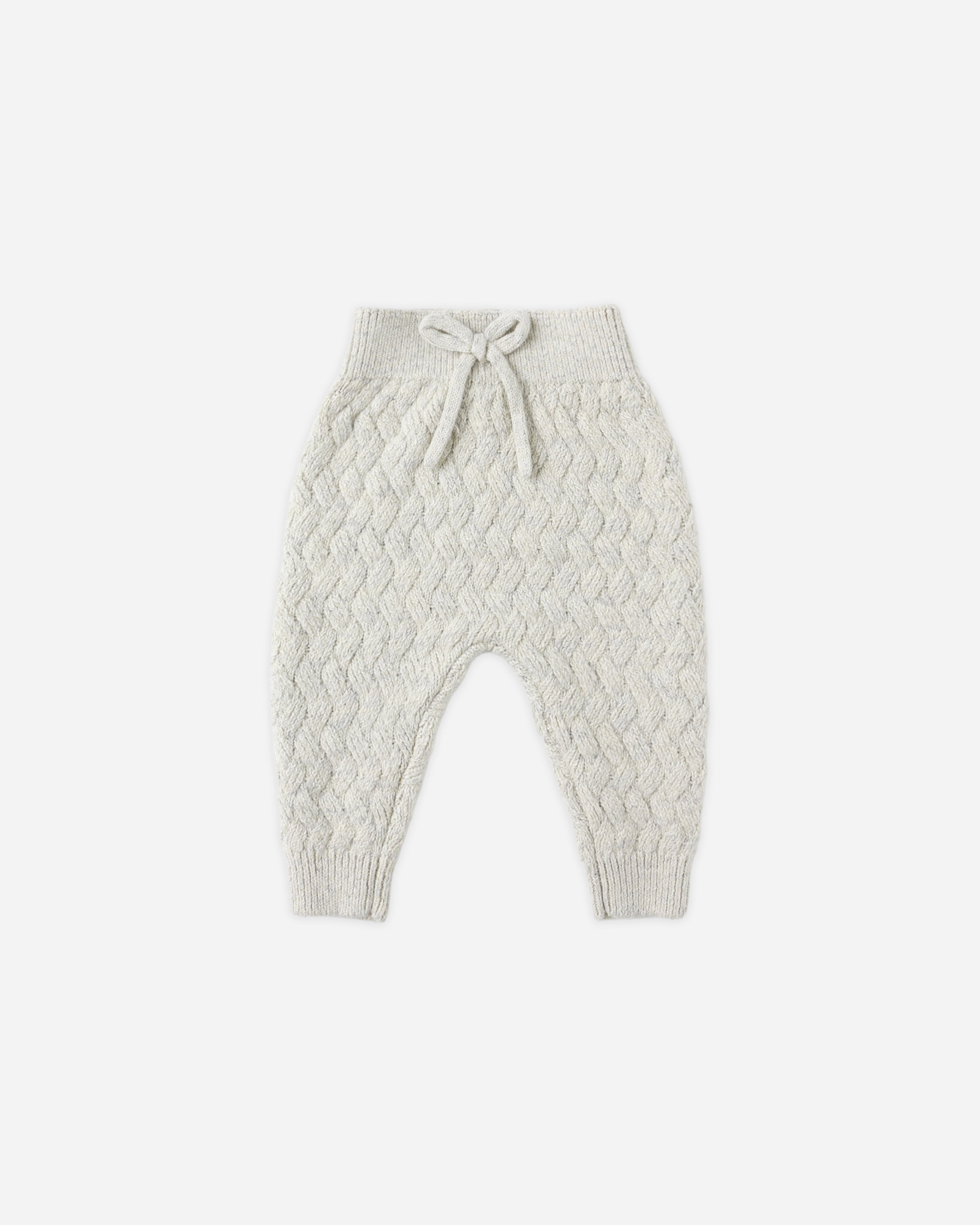 Knit Pant || Heathered Blue