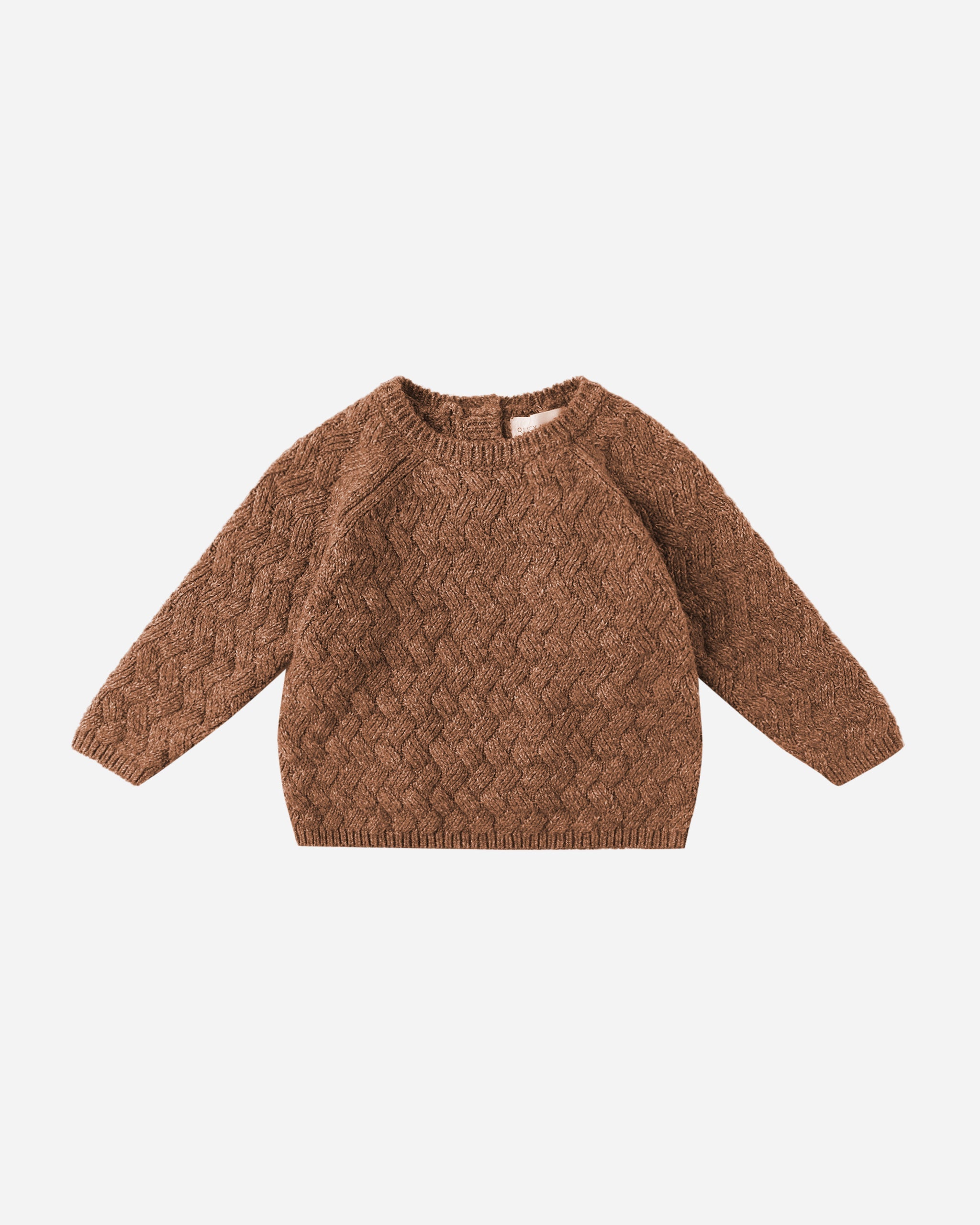 Knit Sweater || Heathered Cedar