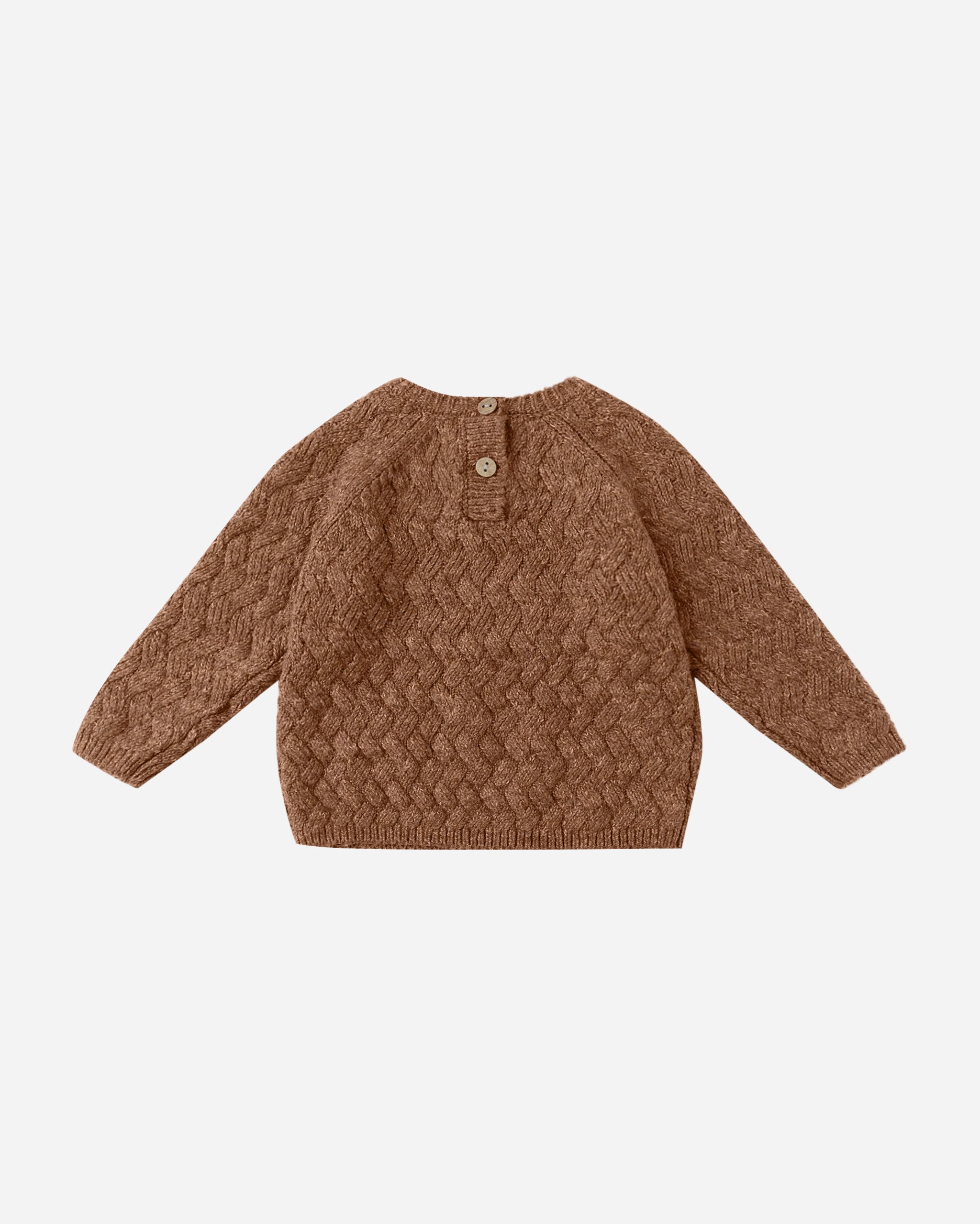 Knit Sweater || Heathered Cedar