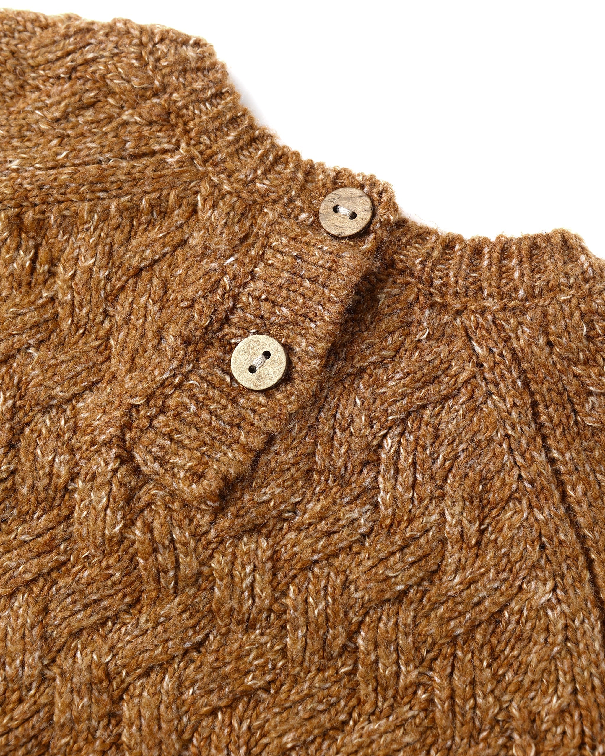 Knit Sweater || Heathered Cedar