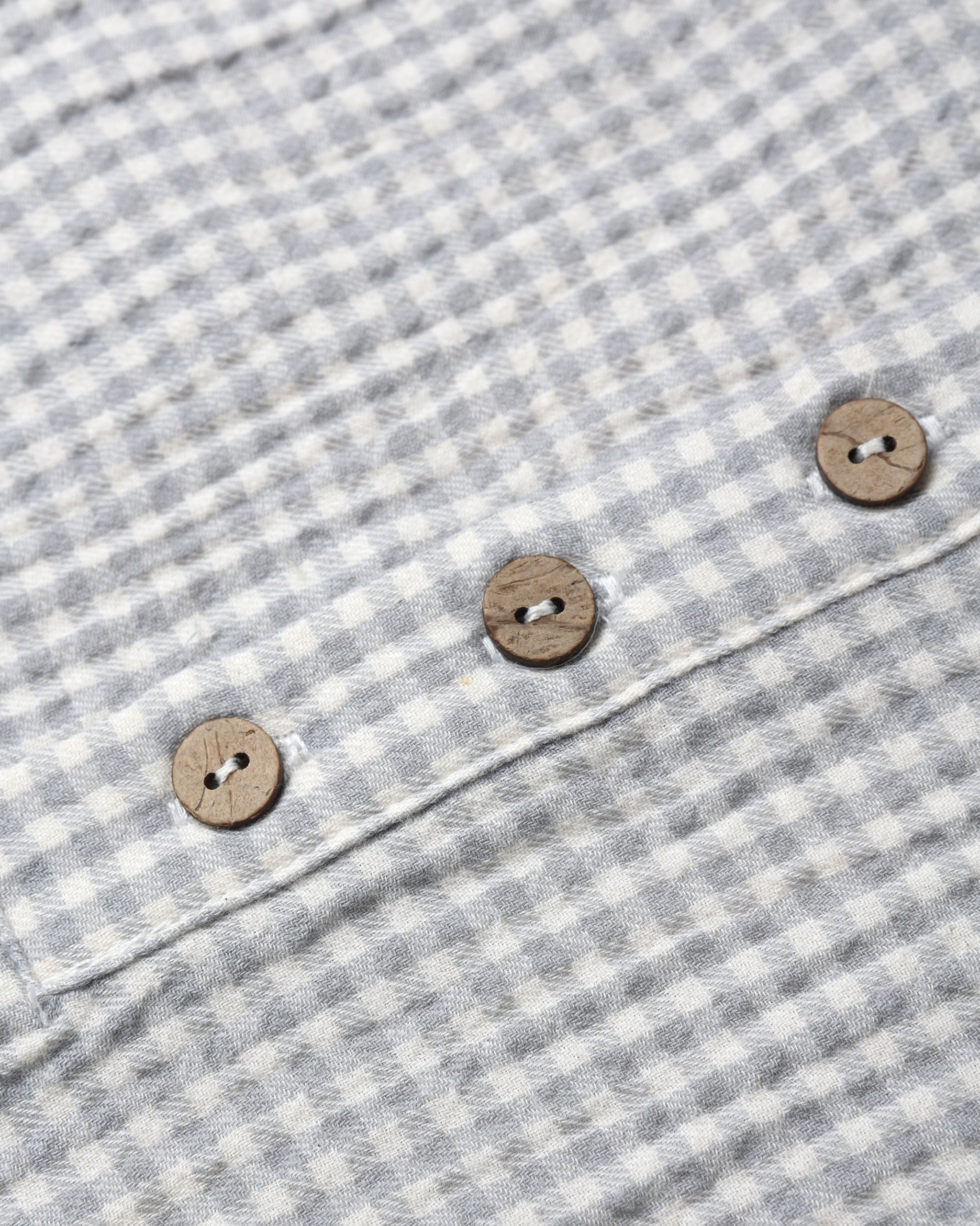 Woven Jumpsuit || Blue Gingham