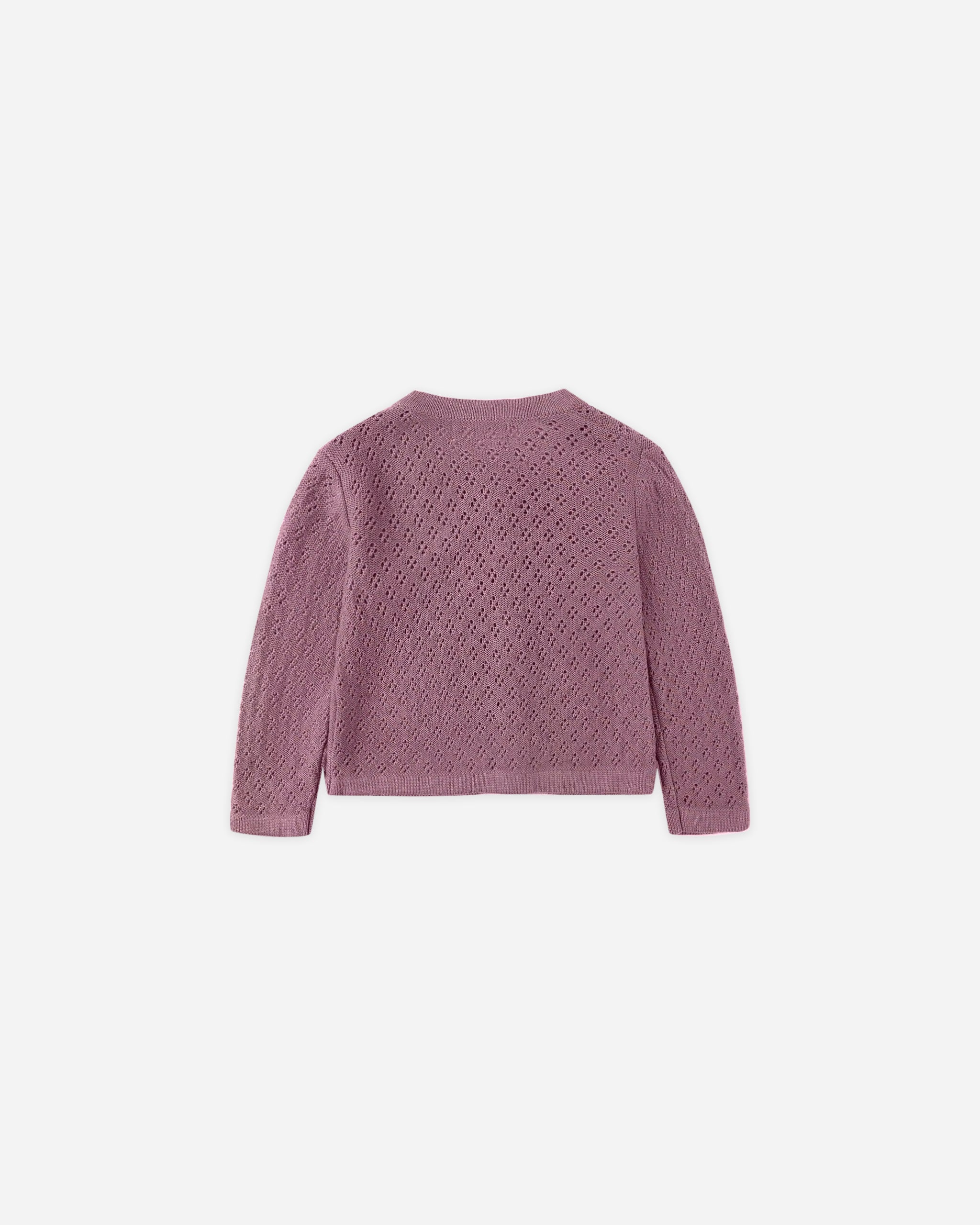 Knit Cardigan || Mulberry