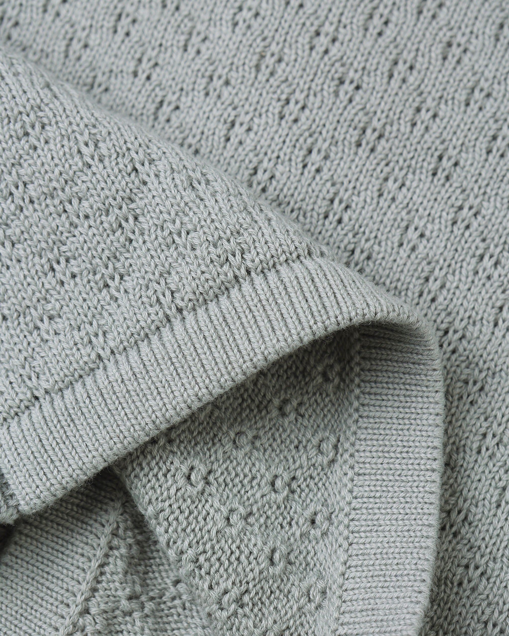 Knit Cardigan || Steel Blue