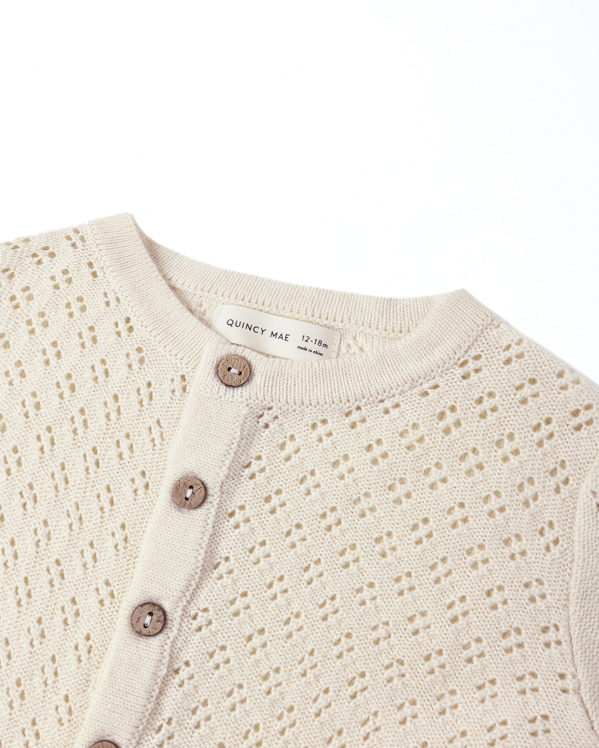 Knit Cardigan || Natural