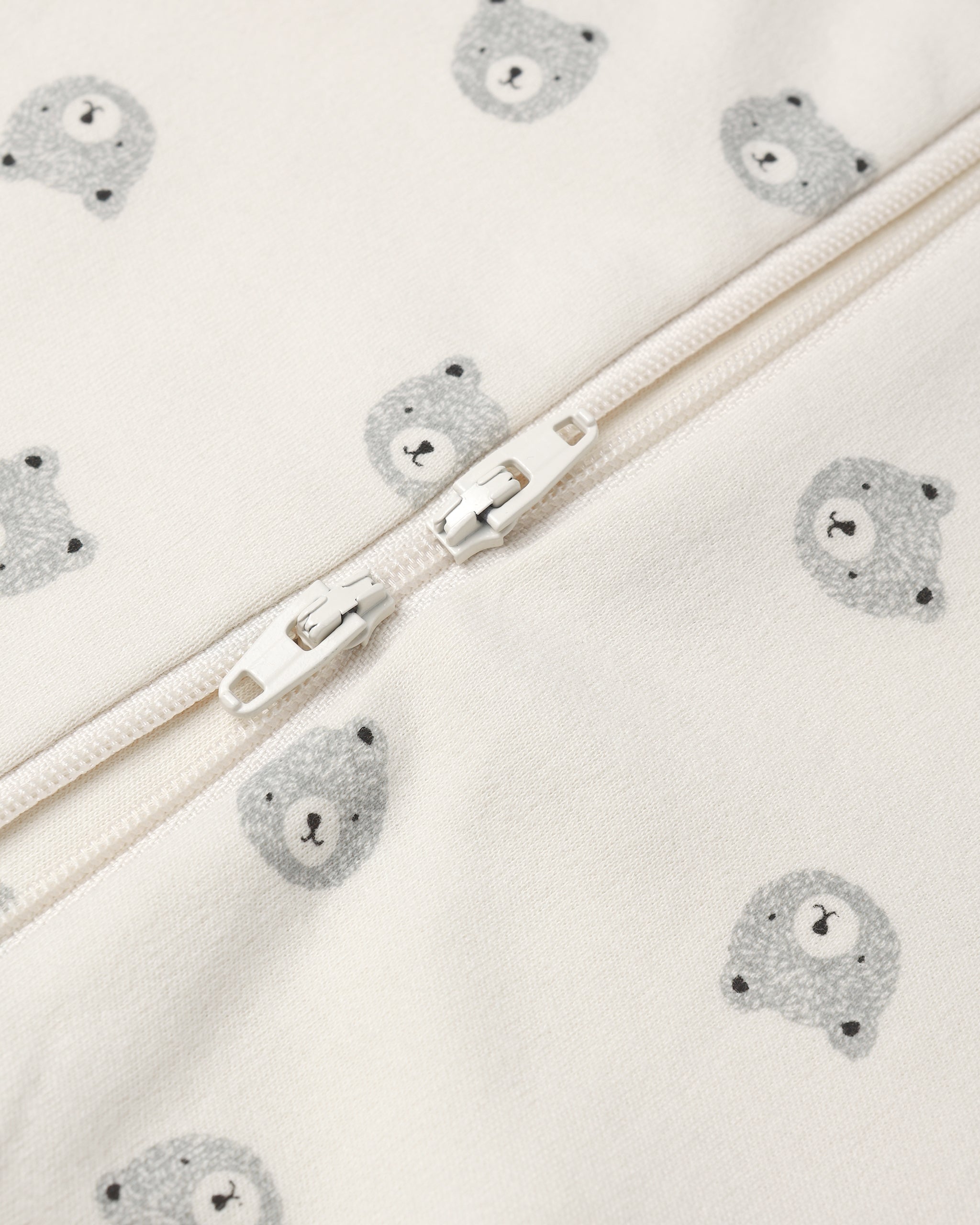 Zip Long Sleeve Sleeper || Bears