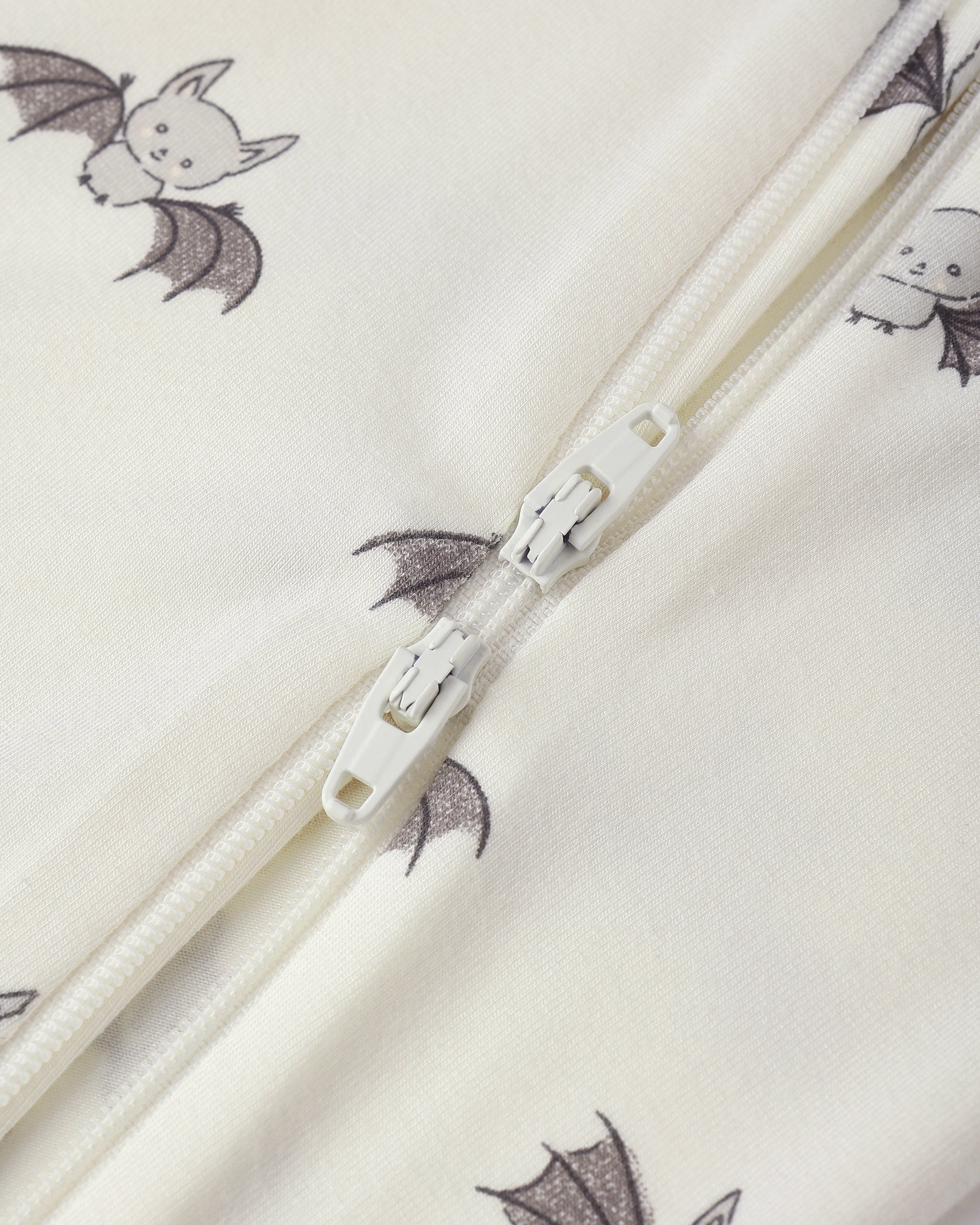 Bamboo Zip Footie || Bats - Rylee + Cru | Kids Clothes | Trendy Baby Clothes | Modern Infant Outfits |